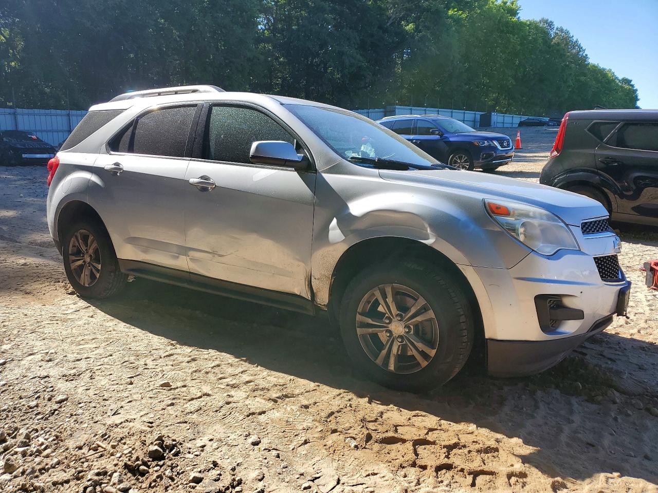 2014 Chevrolet Equinox Lt Silver vin: 2GNALBEK7E6316633