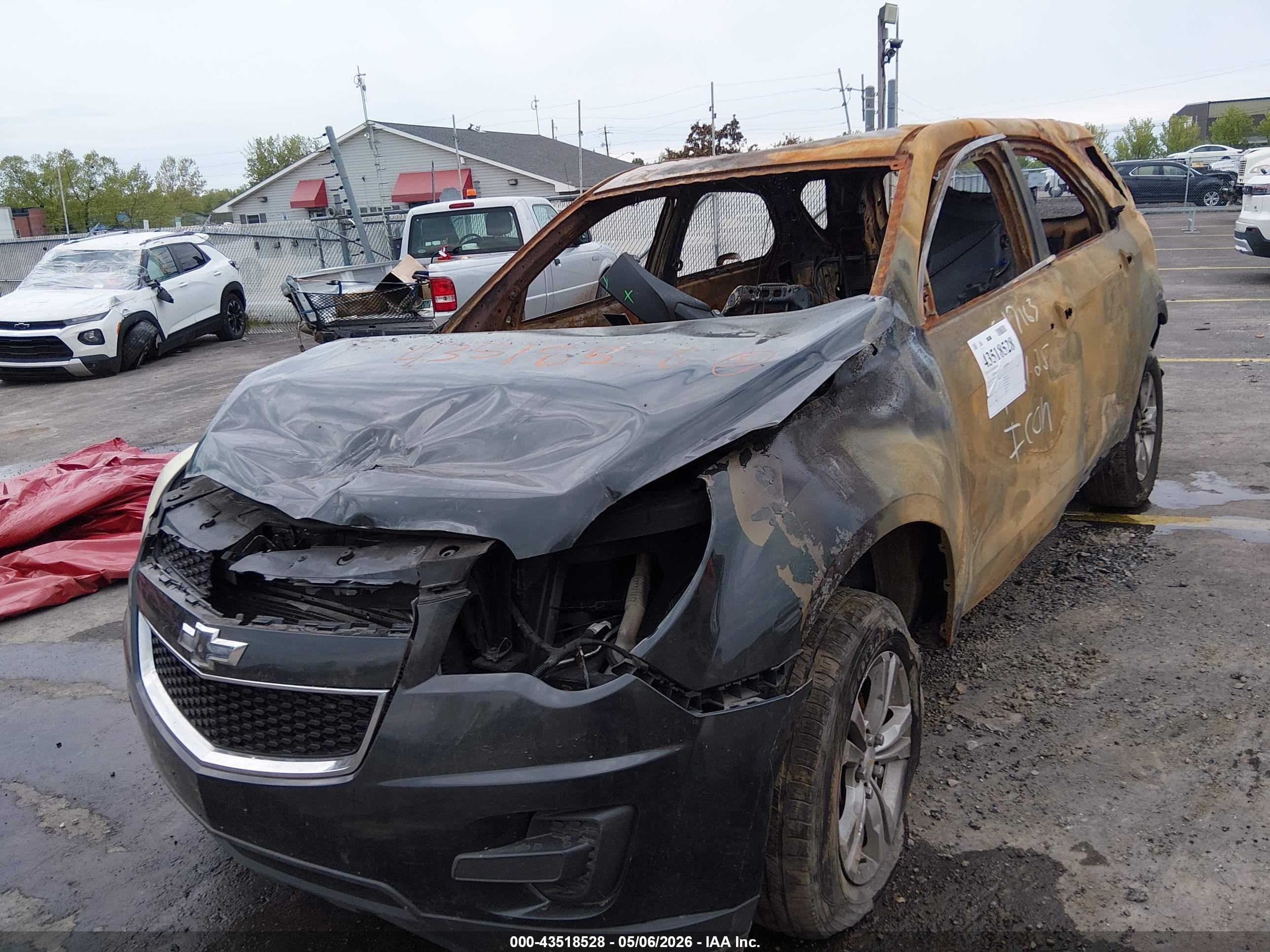2014 Chevrolet Equinox 1lt Turquoise vin: 2GNALBEK7E6359952
