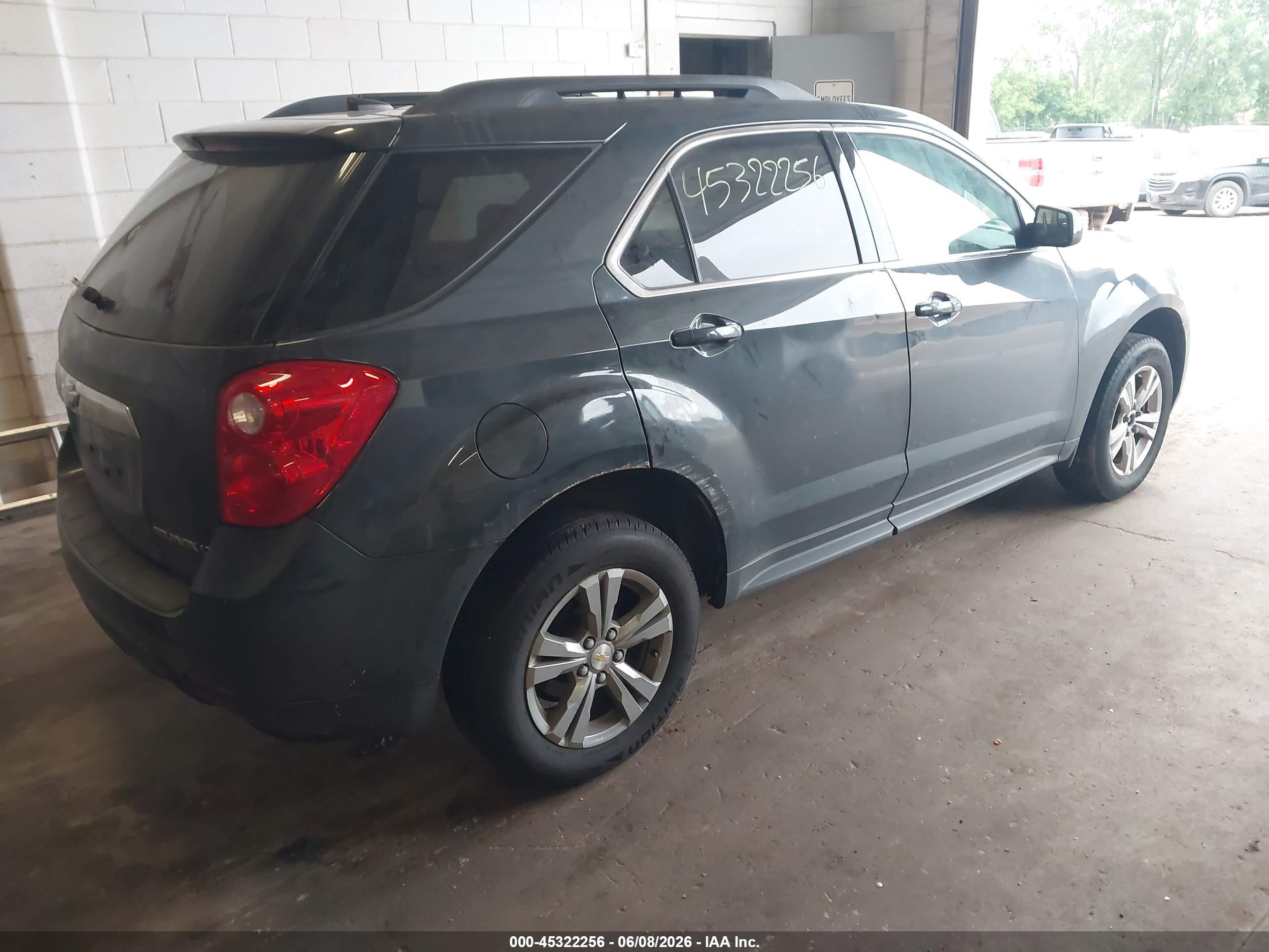2014 Chevrolet Equinox Lt Gray vin: 2GNALBEK7E6367727