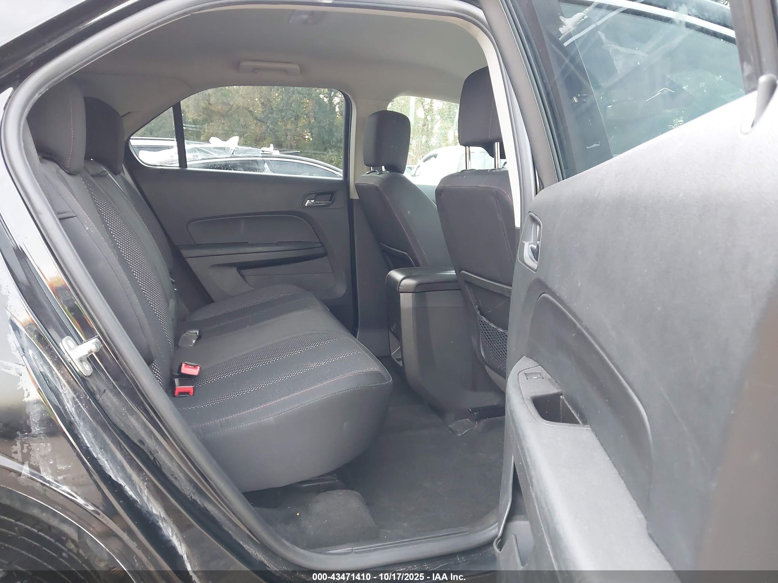 2015 Chevrolet Equinox 1lt Черный vin: 2GNALBEK7F1112395