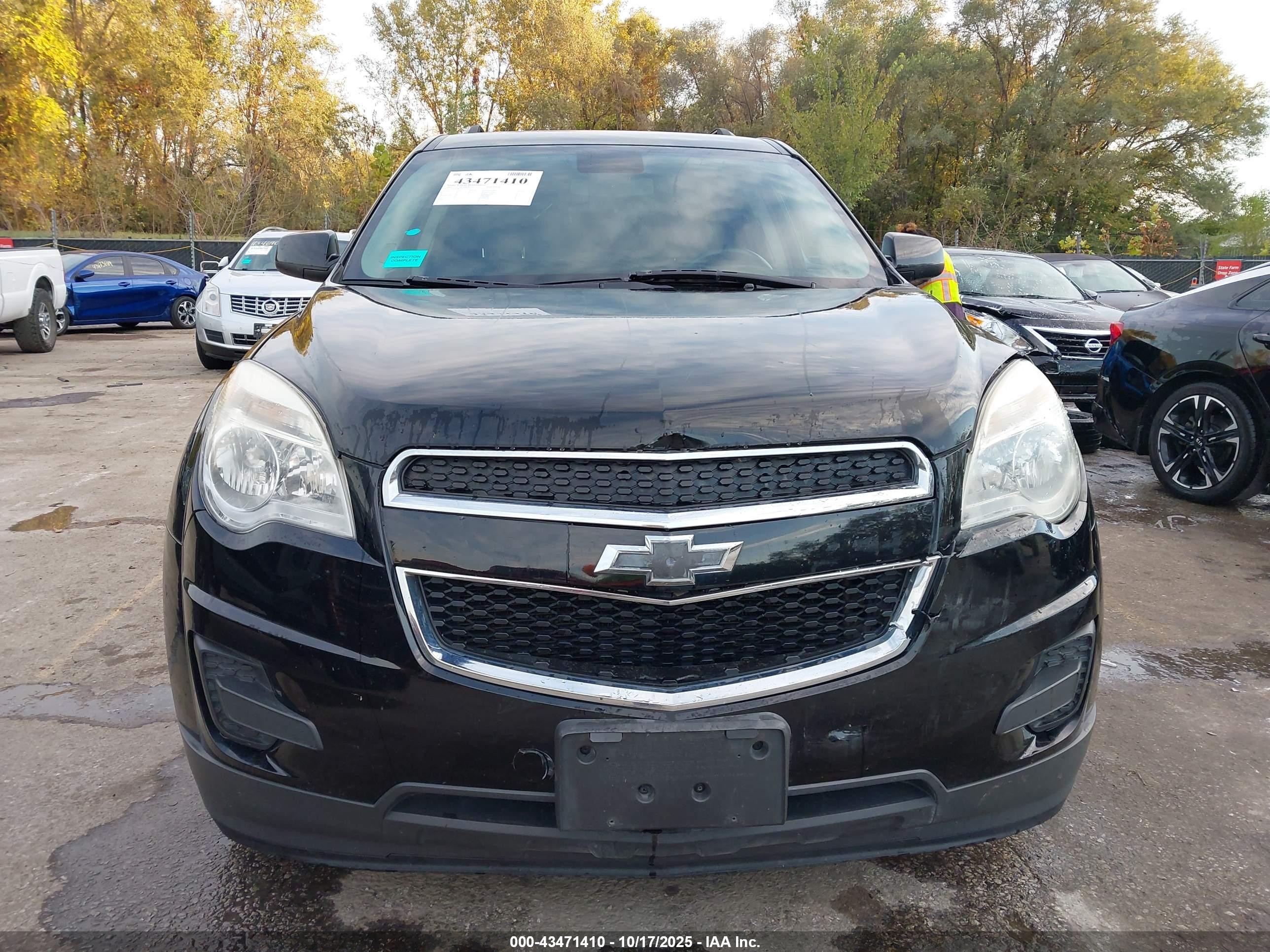 2015 Chevrolet Equinox 1lt Черный vin: 2GNALBEK7F1112395