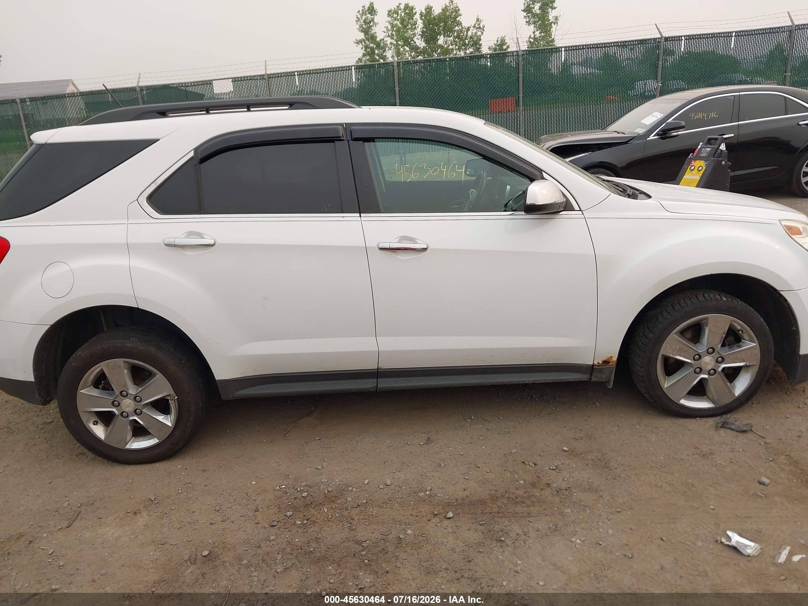 2015 Chevrolet Equinox Lt Белый vin: 2GNALBEK7F6115252