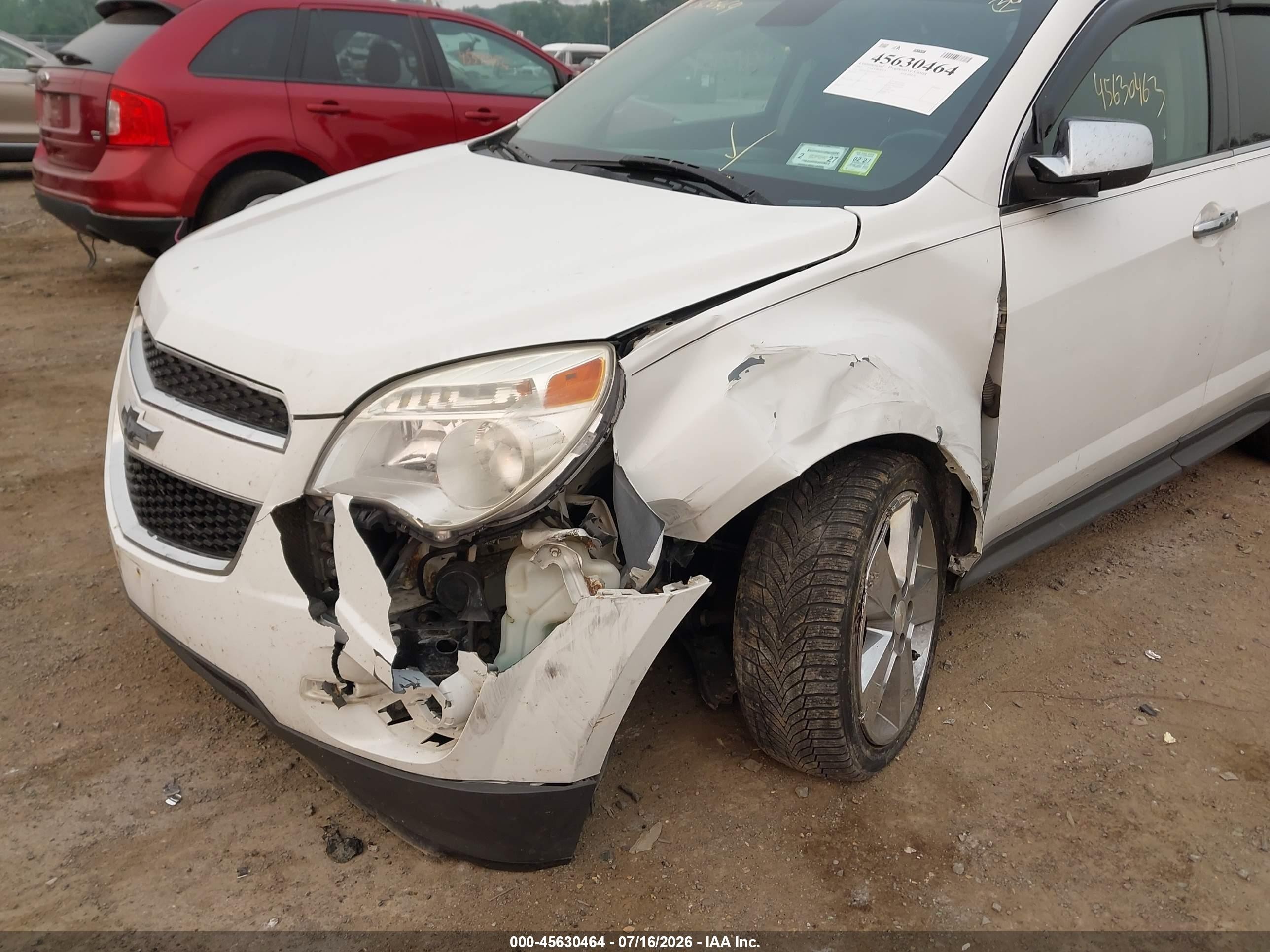 2015 Chevrolet Equinox Lt Белый vin: 2GNALBEK7F6115252