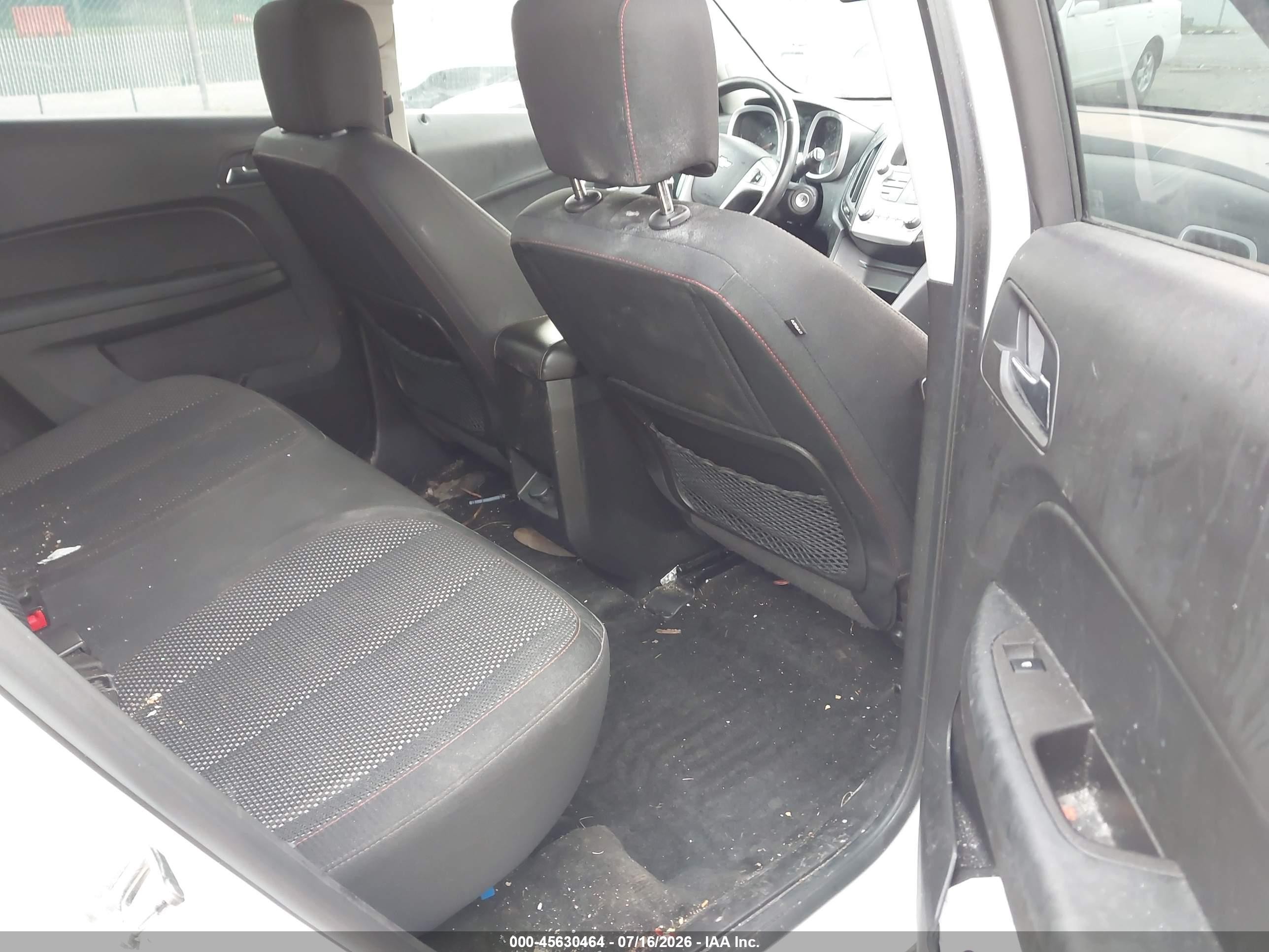 2015 Chevrolet Equinox Lt Белый vin: 2GNALBEK7F6115252