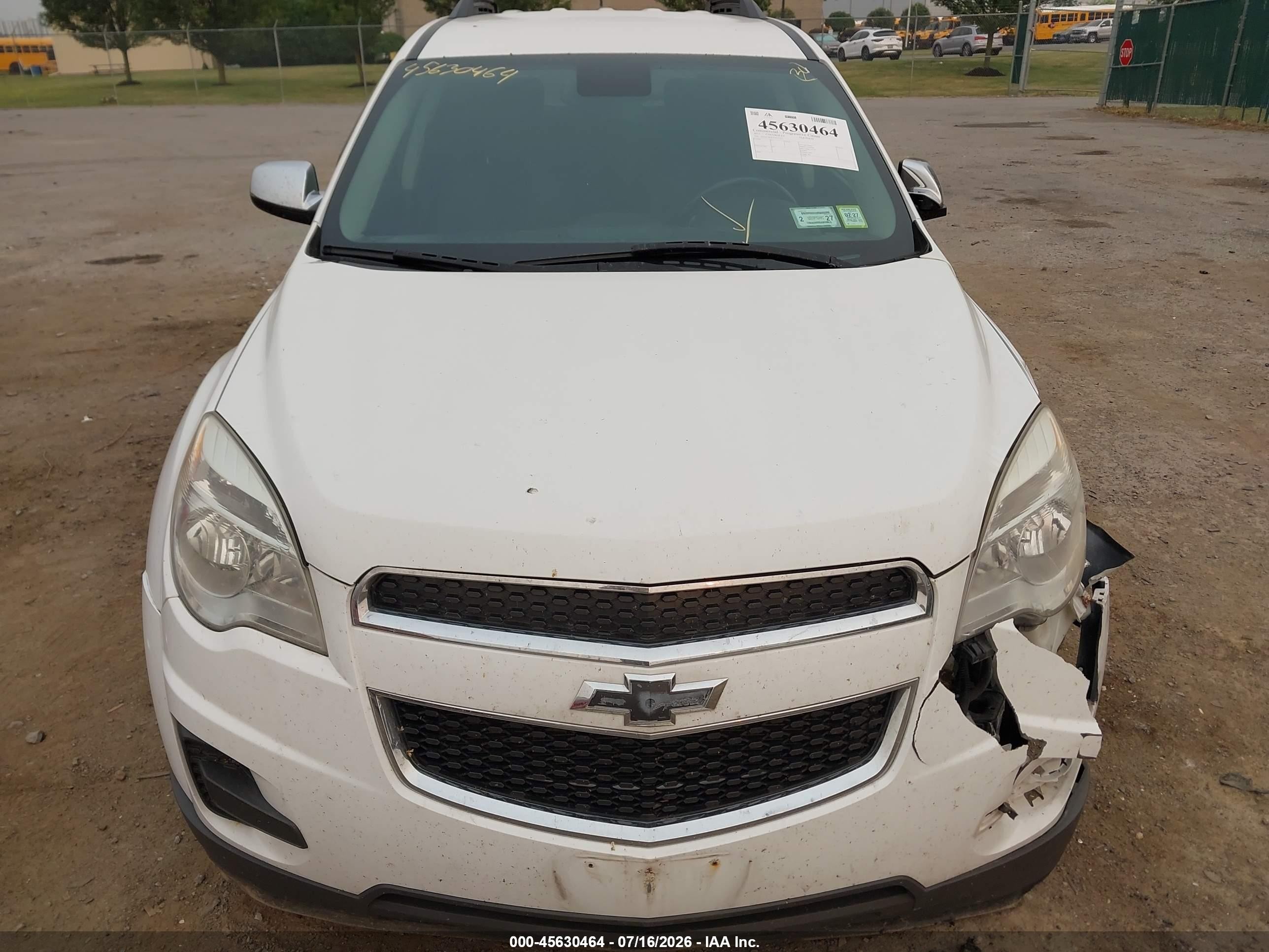 2015 Chevrolet Equinox Lt Белый vin: 2GNALBEK7F6115252
