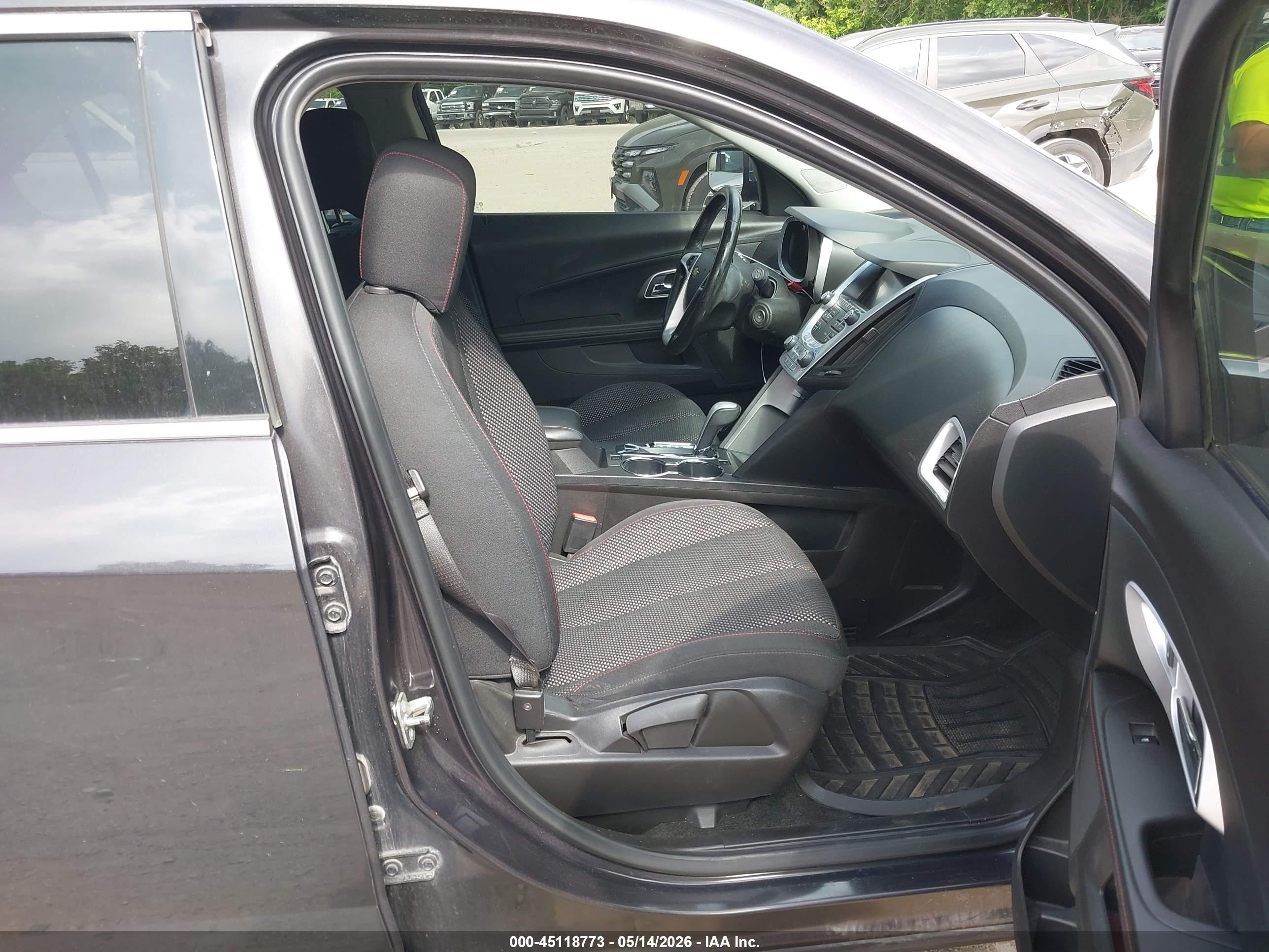 2015 Chevrolet Equinox 1lt Серый vin: 2GNALBEK7F6131905