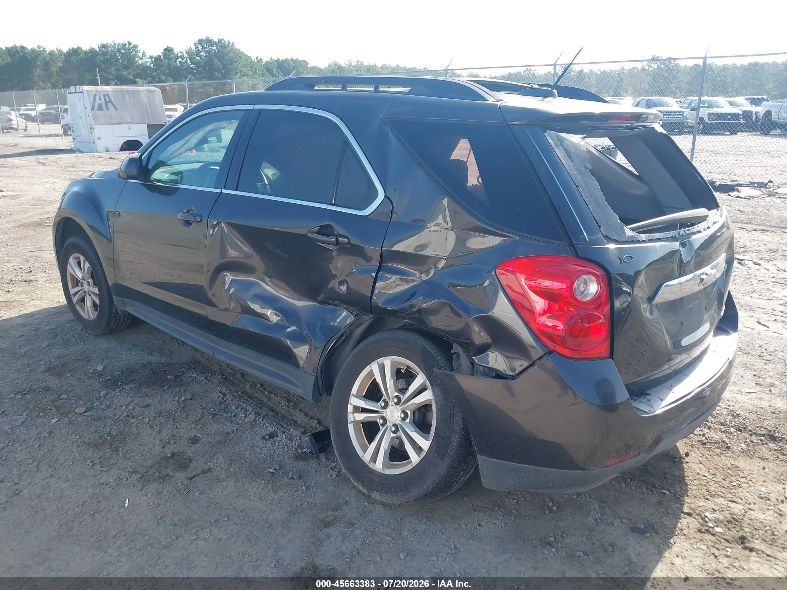 2015 Chevrolet Equinox Lt Black vin: 2GNALBEK7F6148039