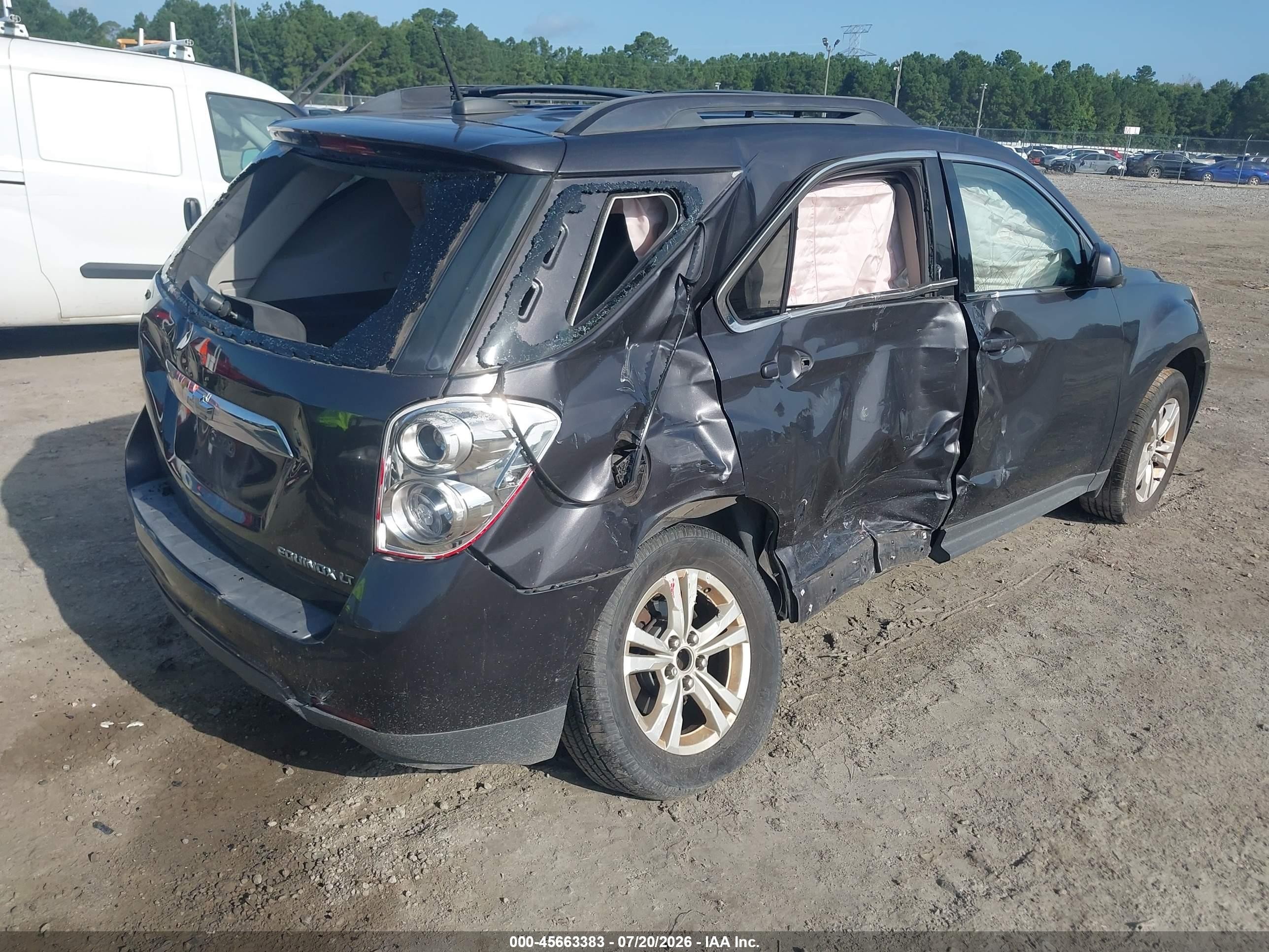 2015 Chevrolet Equinox Lt Black vin: 2GNALBEK7F6148039