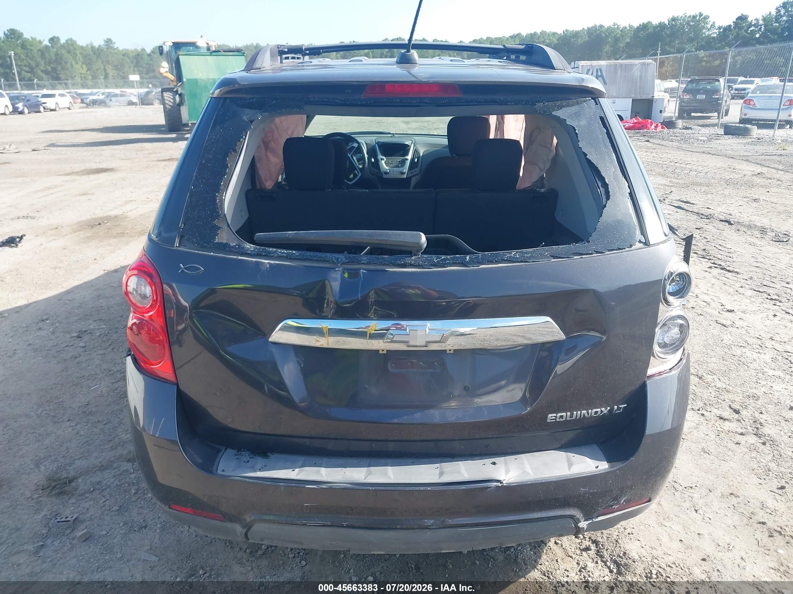 2015 Chevrolet Equinox Lt Black vin: 2GNALBEK7F6148039
