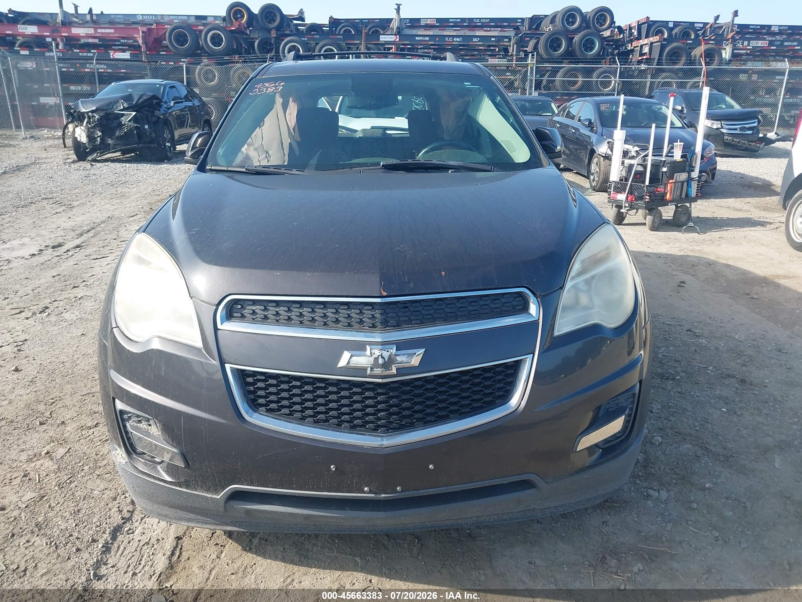 2015 Chevrolet Equinox Lt Black vin: 2GNALBEK7F6148039