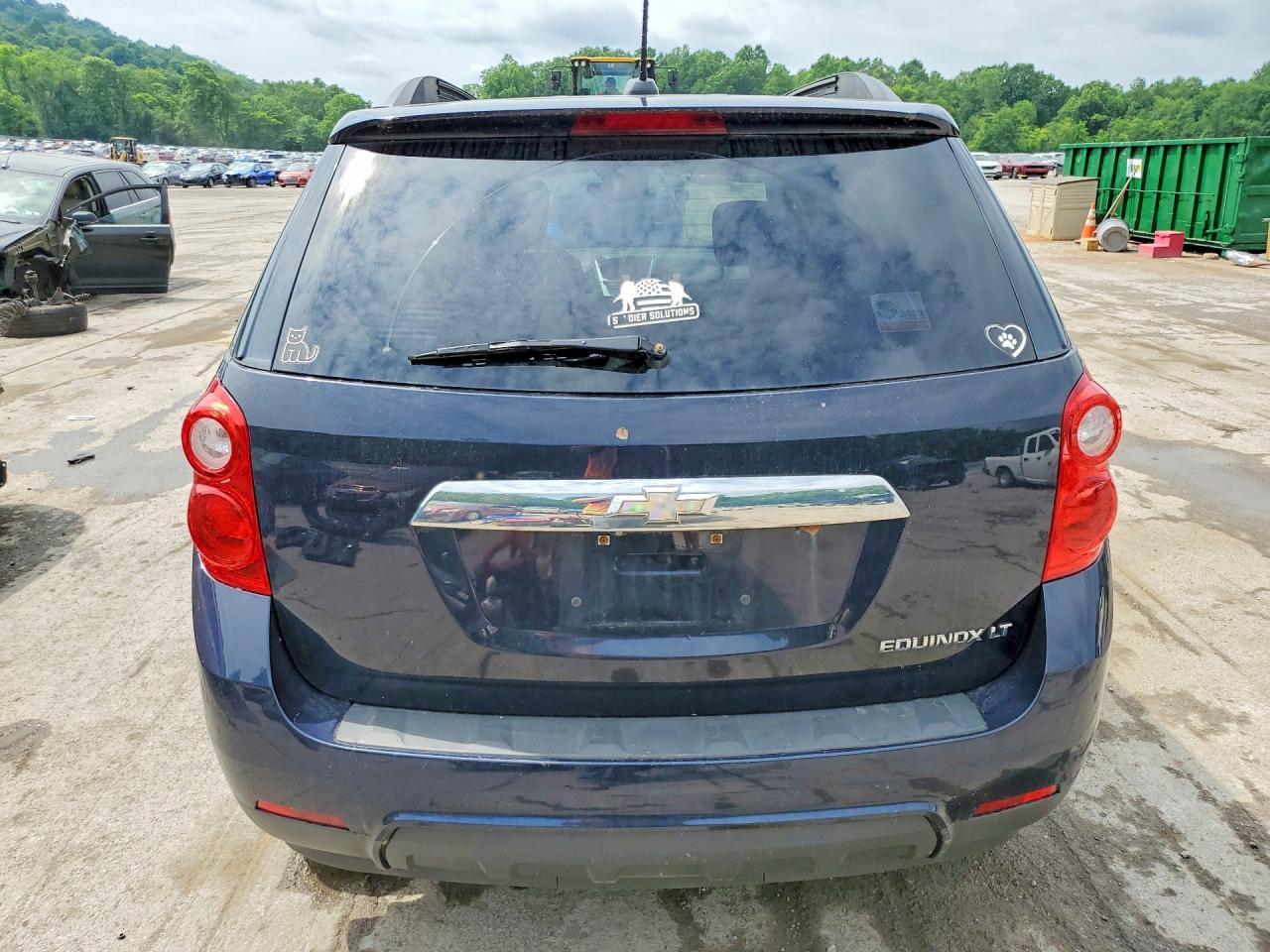 2015 Chevrolet Equinox Lt Blue vin: 2GNALBEK7F6192641