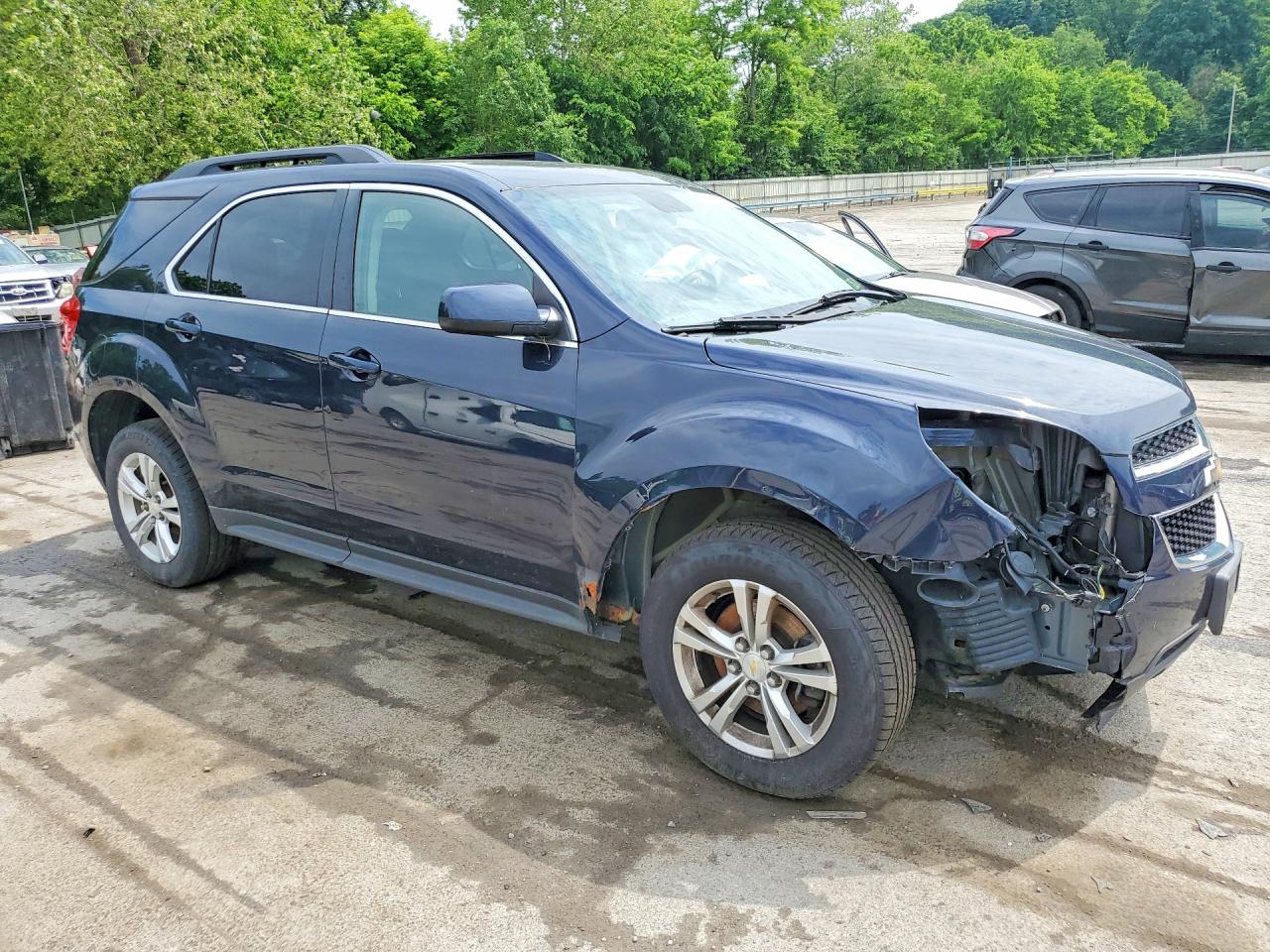 2015 Chevrolet Equinox Lt Blue vin: 2GNALBEK7F6192641