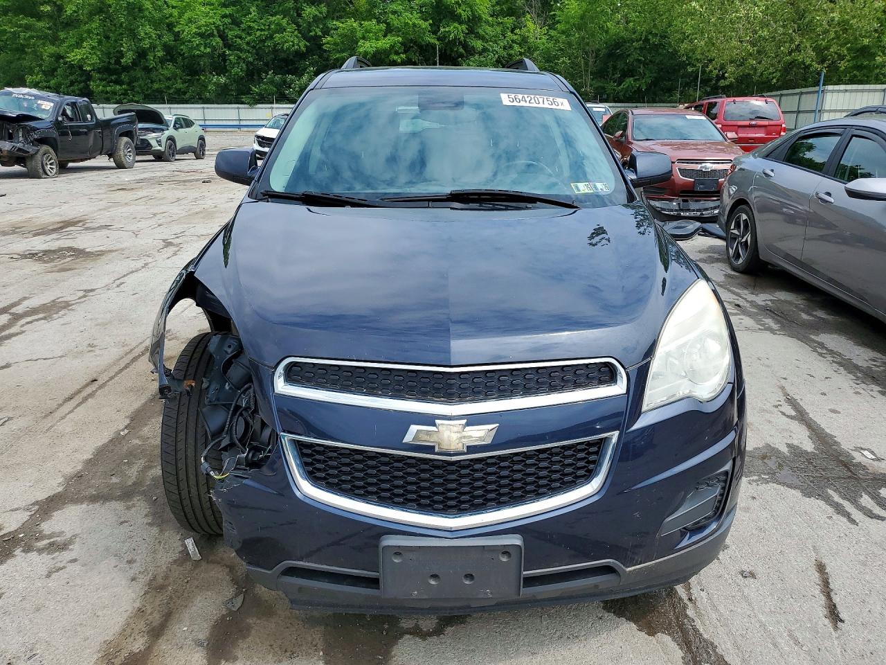 2015 Chevrolet Equinox Lt Blue vin: 2GNALBEK7F6192641