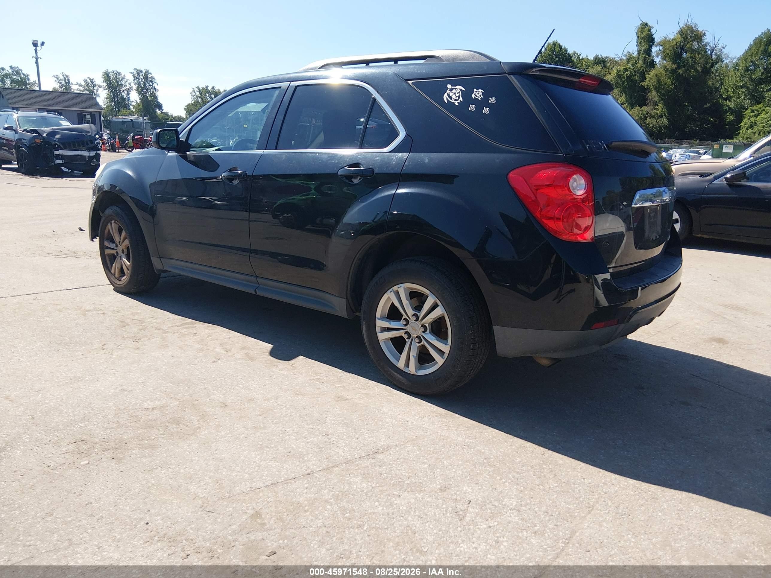 2015 Chevrolet Equinox Lt Black vin: 2GNALBEK7F6226948