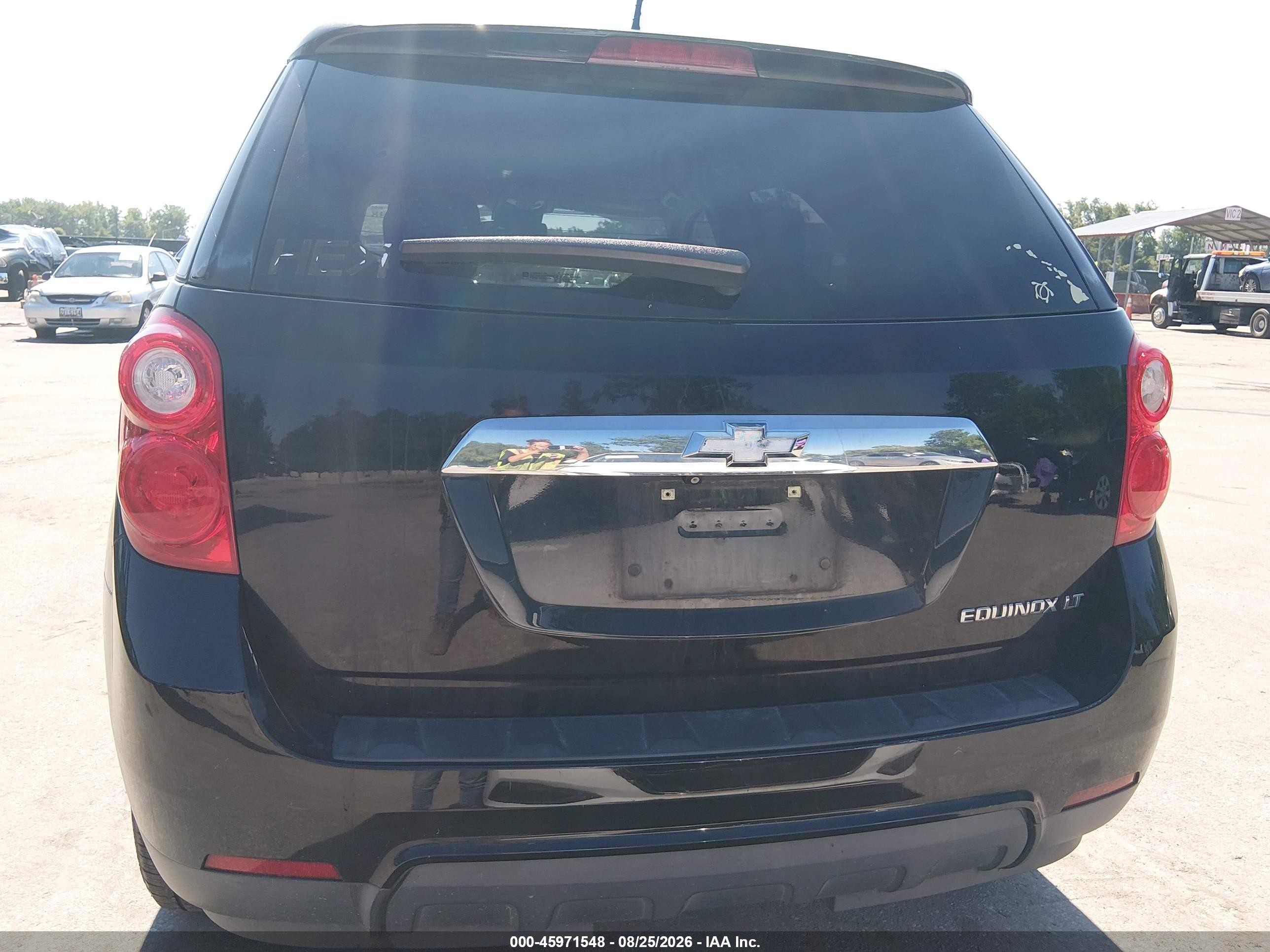 2015 Chevrolet Equinox Lt Black vin: 2GNALBEK7F6226948