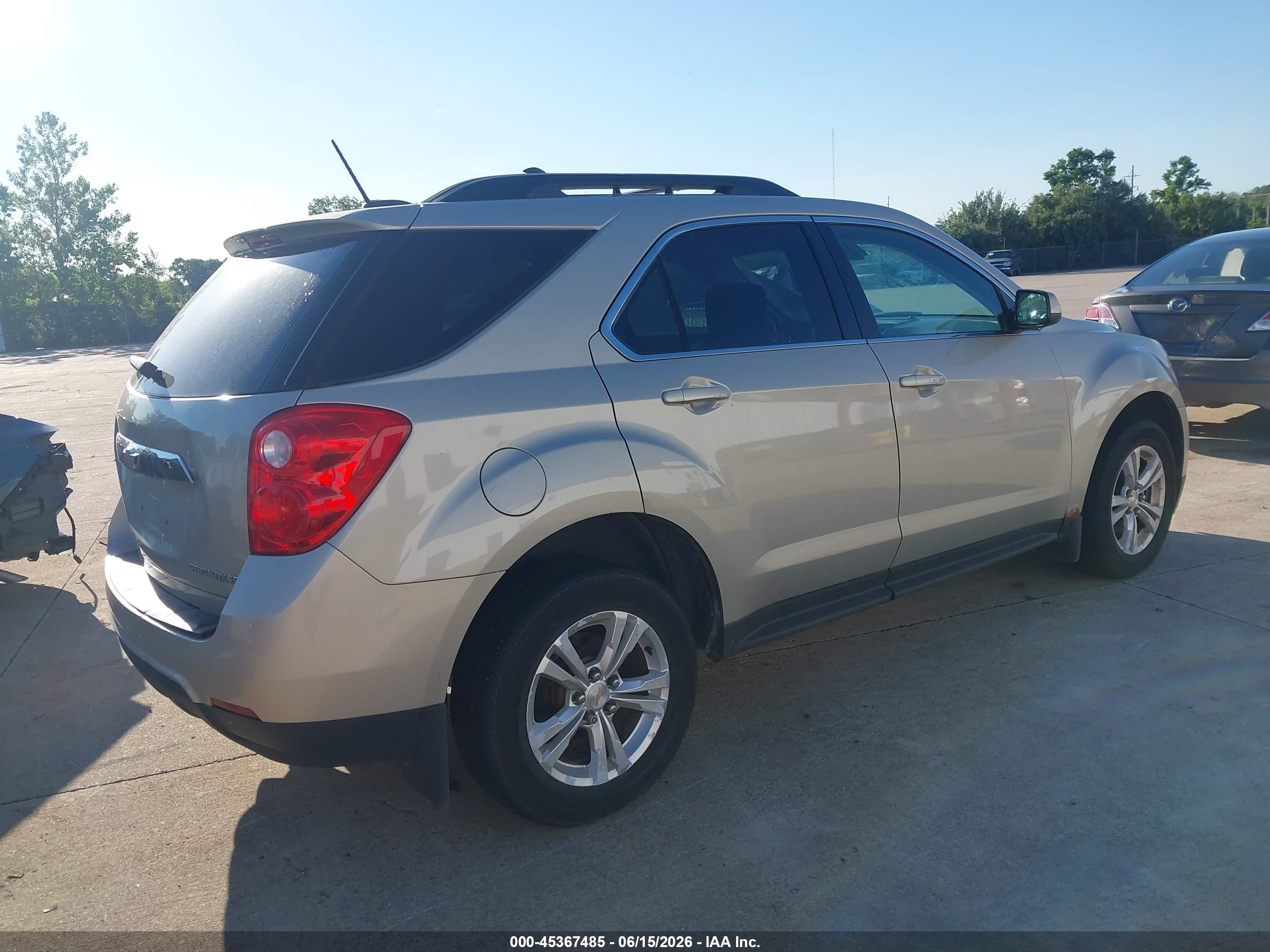 2015 Chevrolet Equinox Lt Серый vin: 2GNALBEK7F6241580