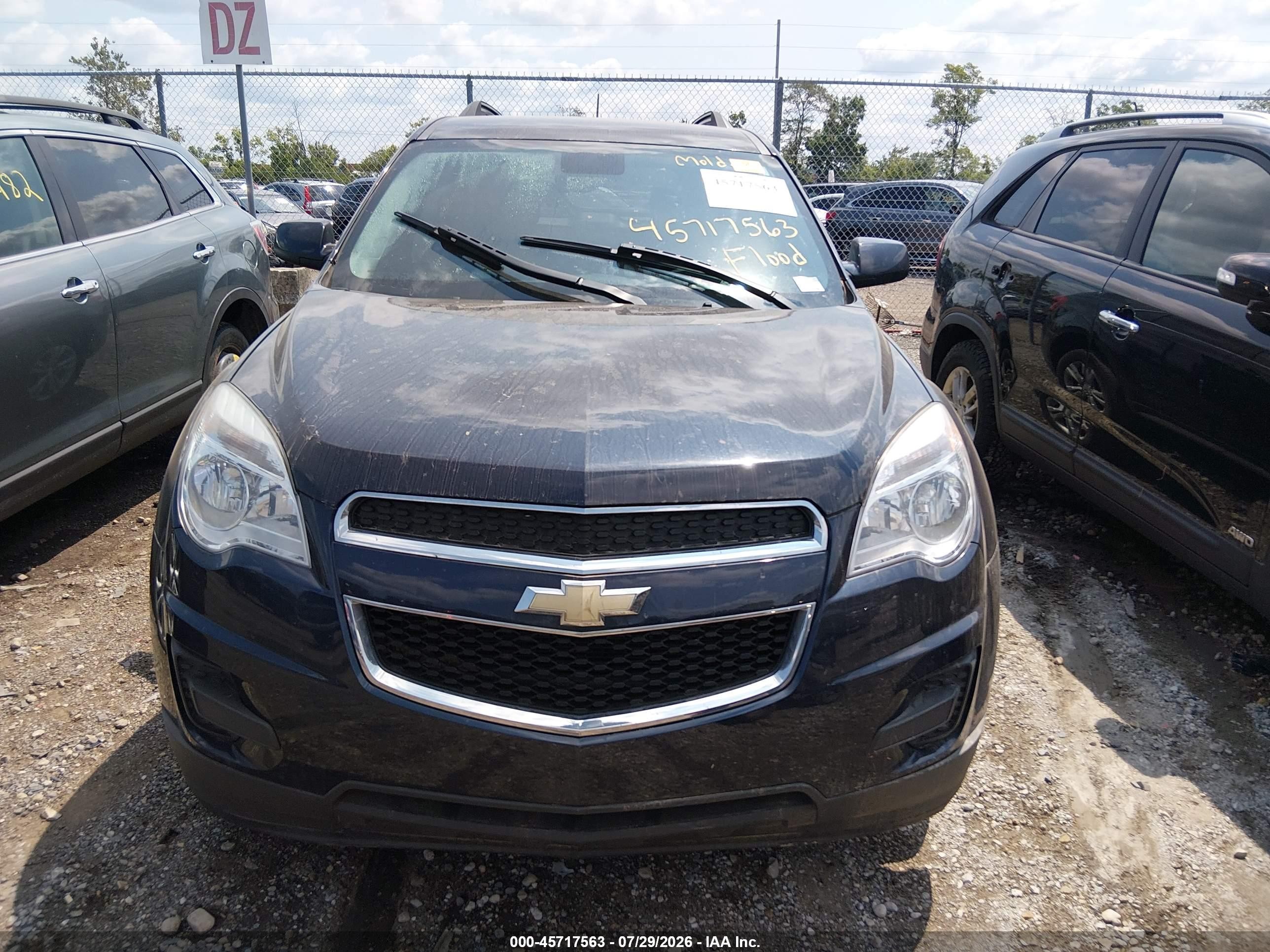 2015 Chevrolet Equinox Lt Dark Blue vin: 2GNALBEK7F6283232