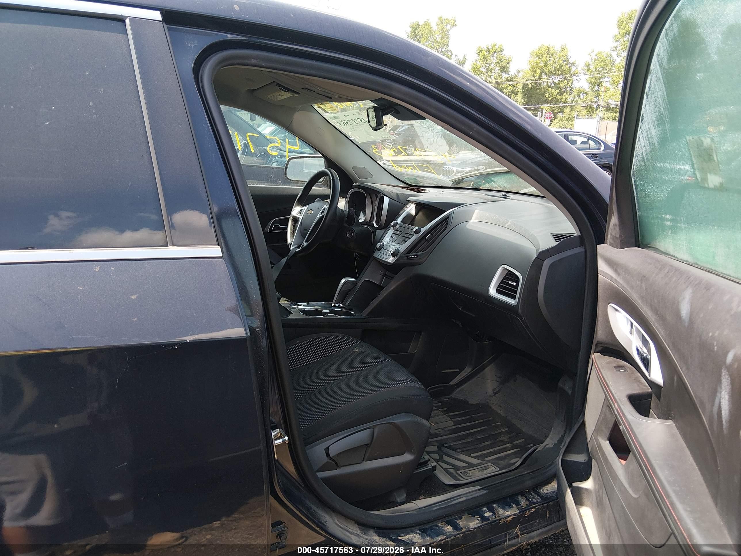 2015 Chevrolet Equinox Lt Dark Blue vin: 2GNALBEK7F6283232