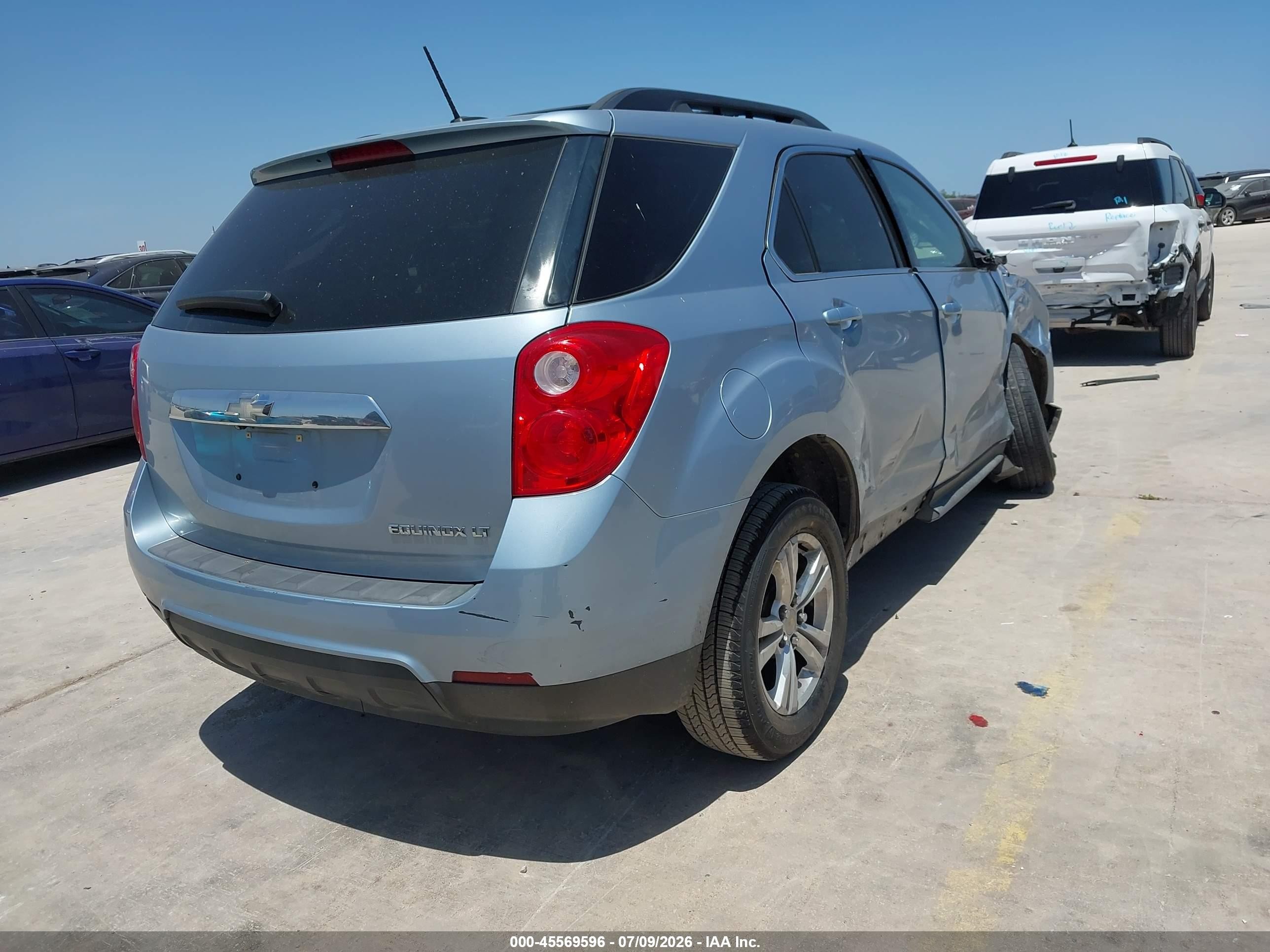 2015 Chevrolet Equinox Lt Light Blue vin: 2GNALBEK7F6288379