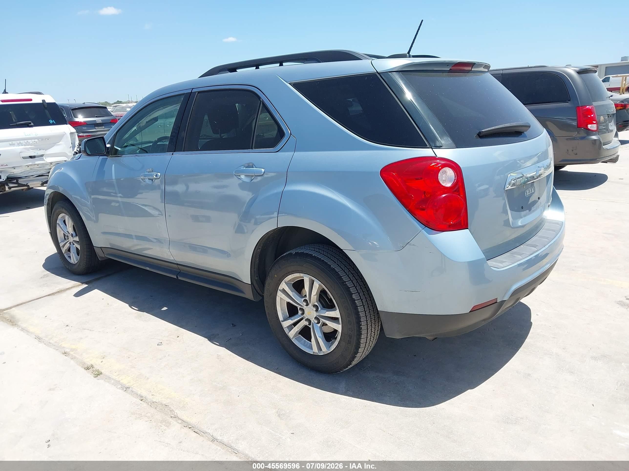 2015 Chevrolet Equinox Lt Light Blue vin: 2GNALBEK7F6288379