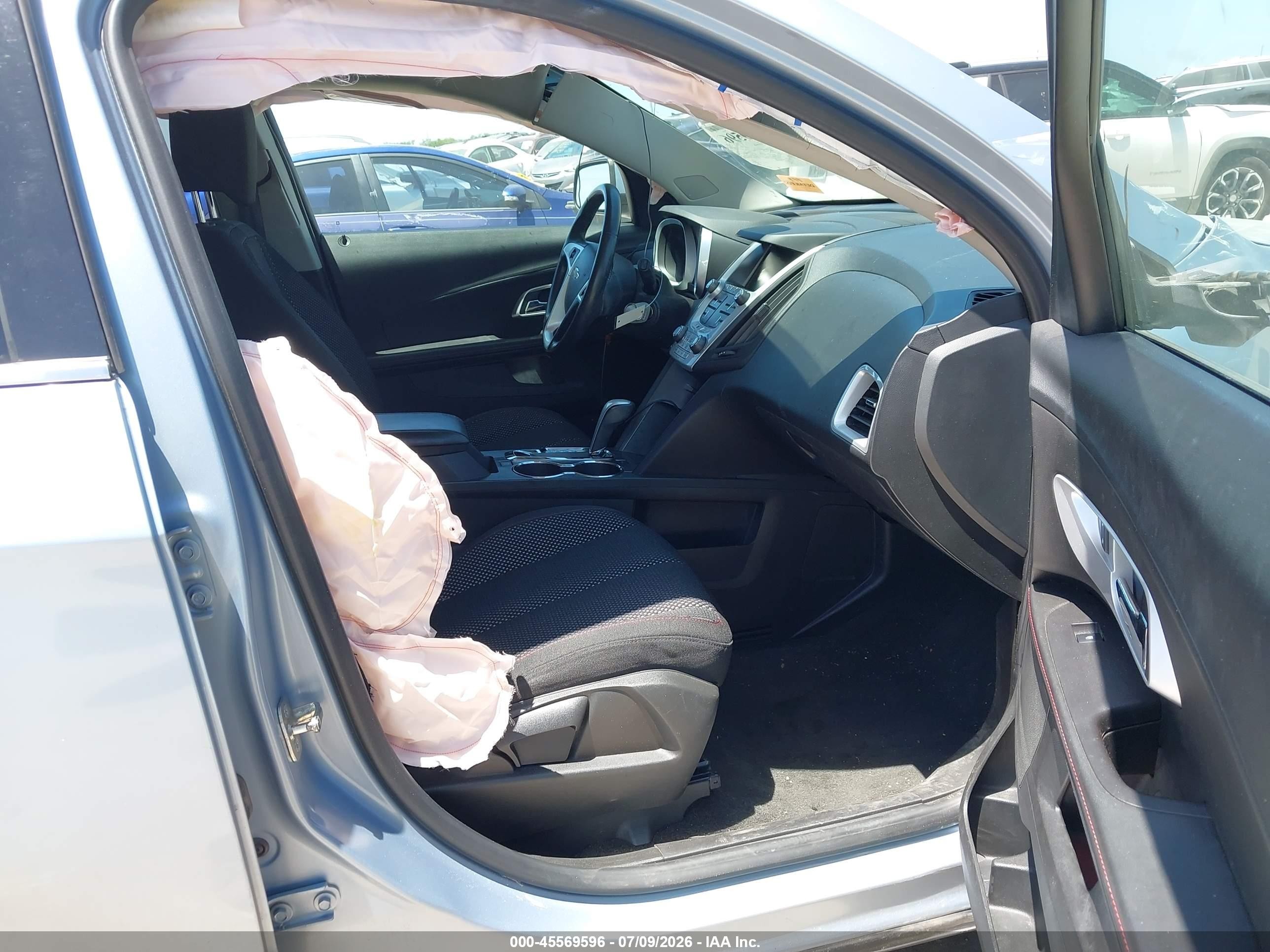 2015 Chevrolet Equinox Lt Light Blue vin: 2GNALBEK7F6288379