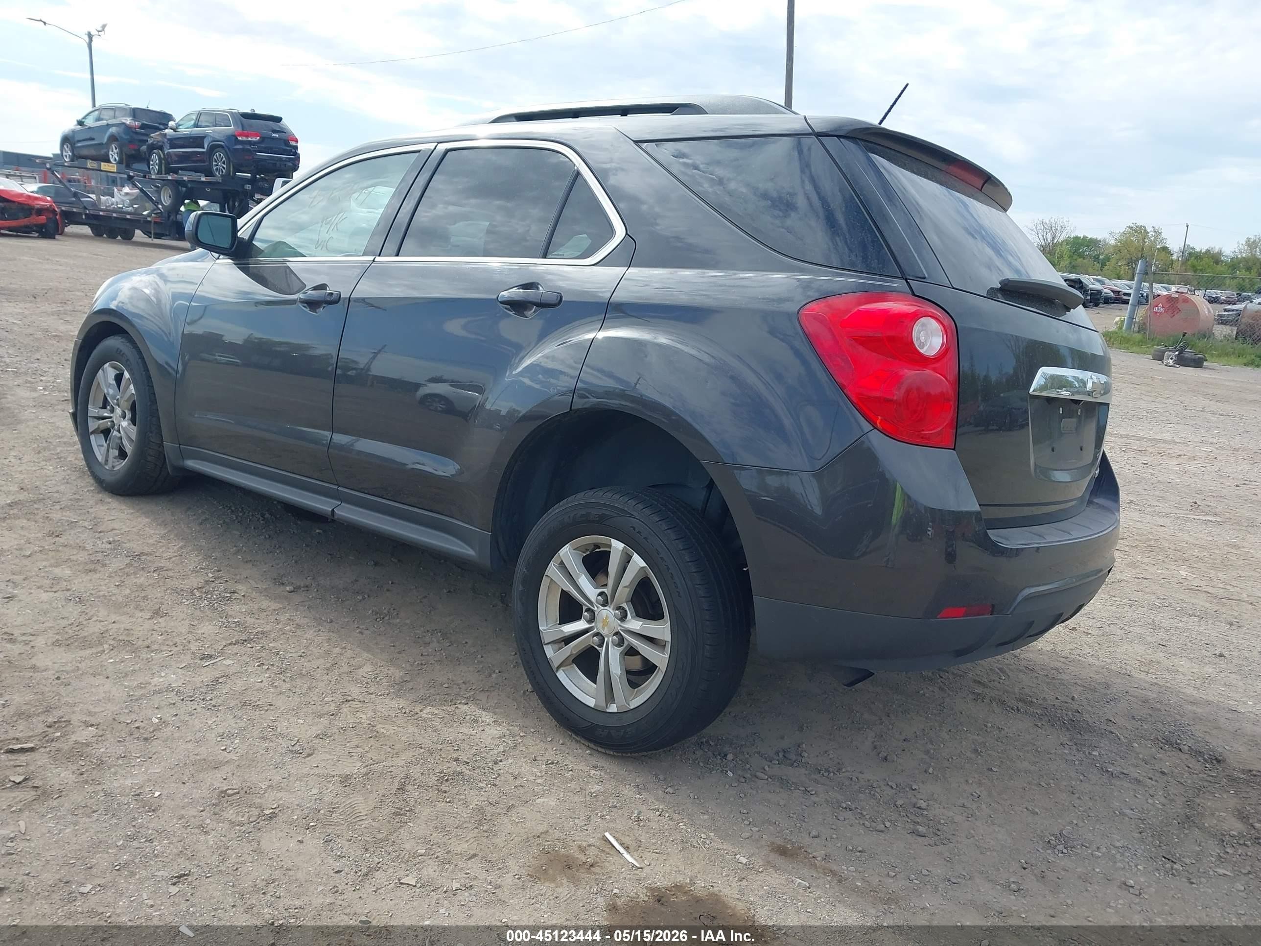 2015 Chevrolet Equinox 1lt Gray vin: 2GNALBEK7F6290018