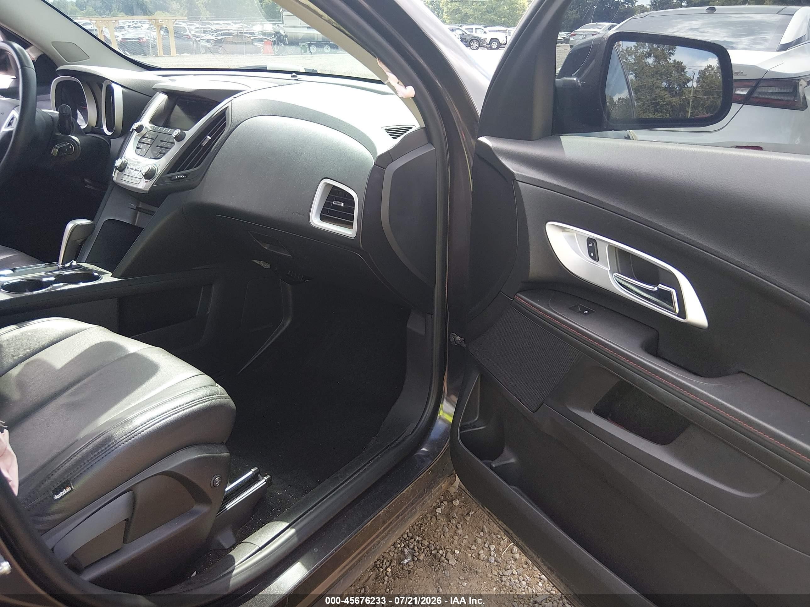 2015 Chevrolet Equinox Lt Gray vin: 2GNALBEK7F6357135