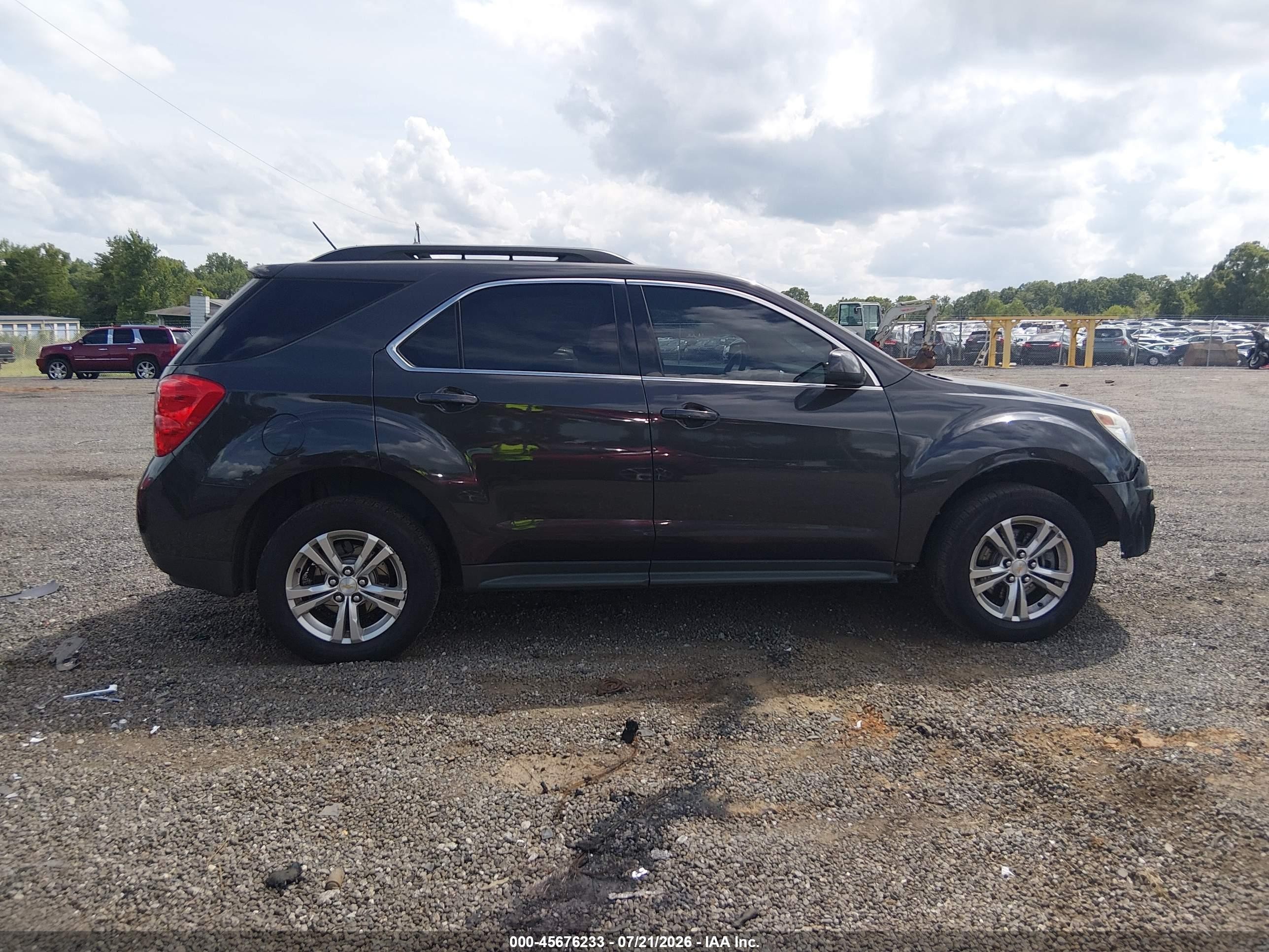 2015 Chevrolet Equinox Lt Gray vin: 2GNALBEK7F6357135