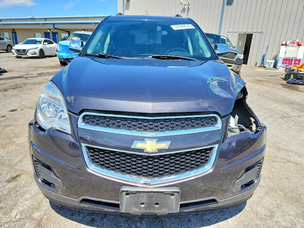 2015 Chevrolet Equinox Lt Charcoal vin: 2GNALBEK7F6404390