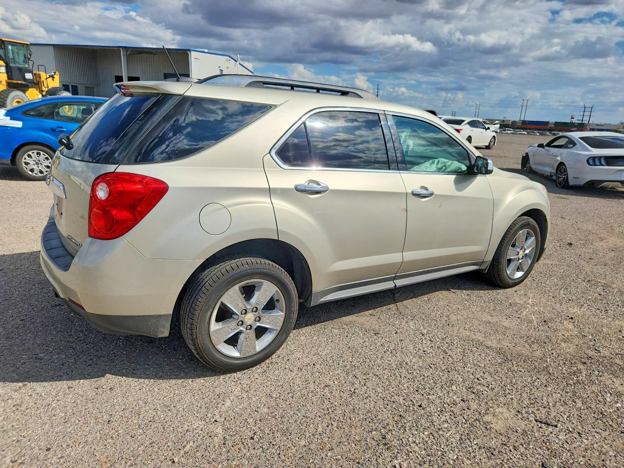 2015 Chevrolet Equinox Lt Желто-коричневый vin: 2GNALBEK7F6431654