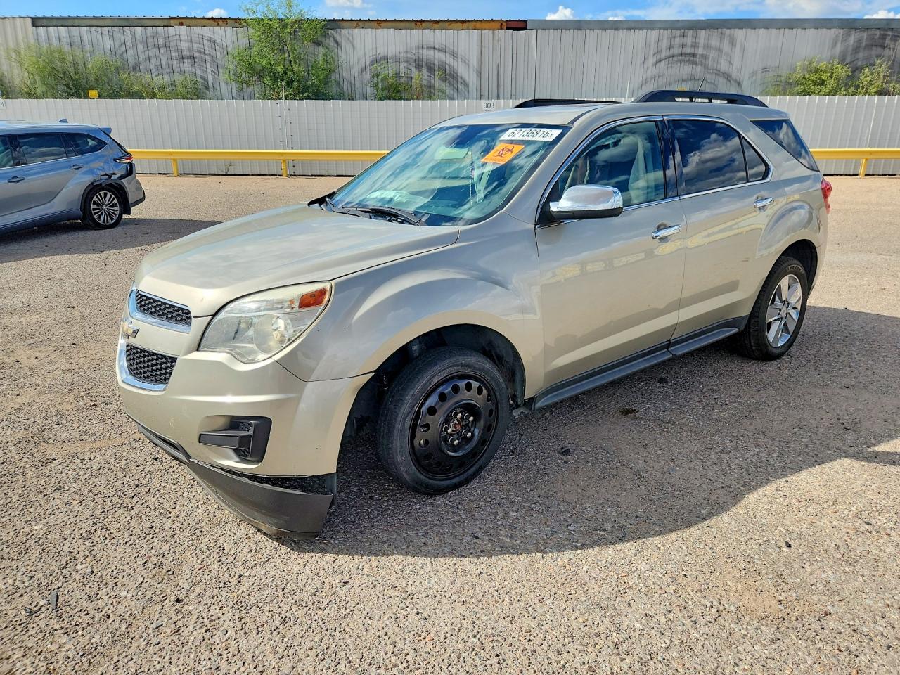 2015 Chevrolet Equinox Lt Tan vin: 2GNALBEK7F6431654