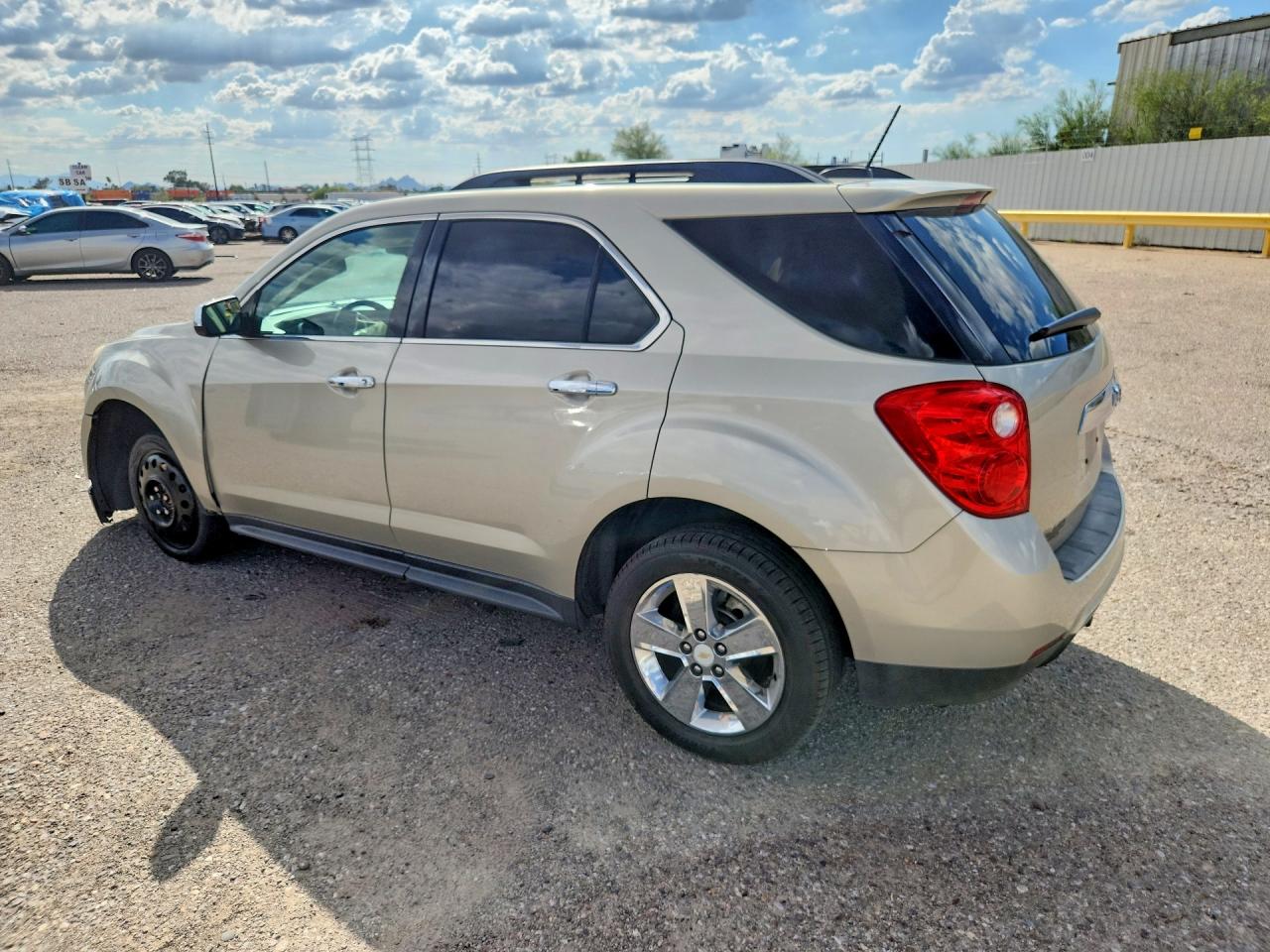 2015 Chevrolet Equinox Lt Желто-коричневый vin: 2GNALBEK7F6431654