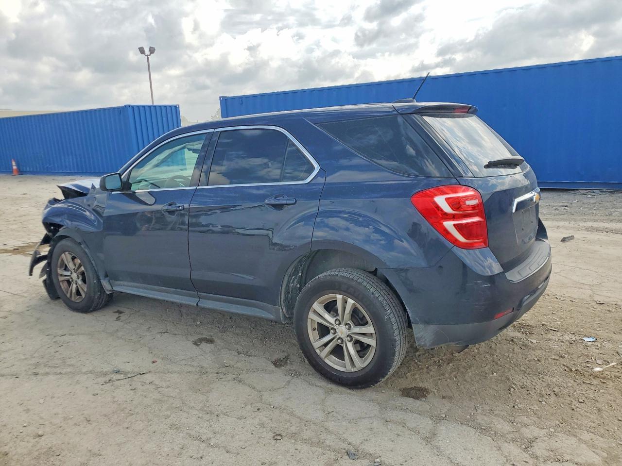 2016 Chevrolet Equinox Ls Blue vin: 2GNALBEK7G1137332