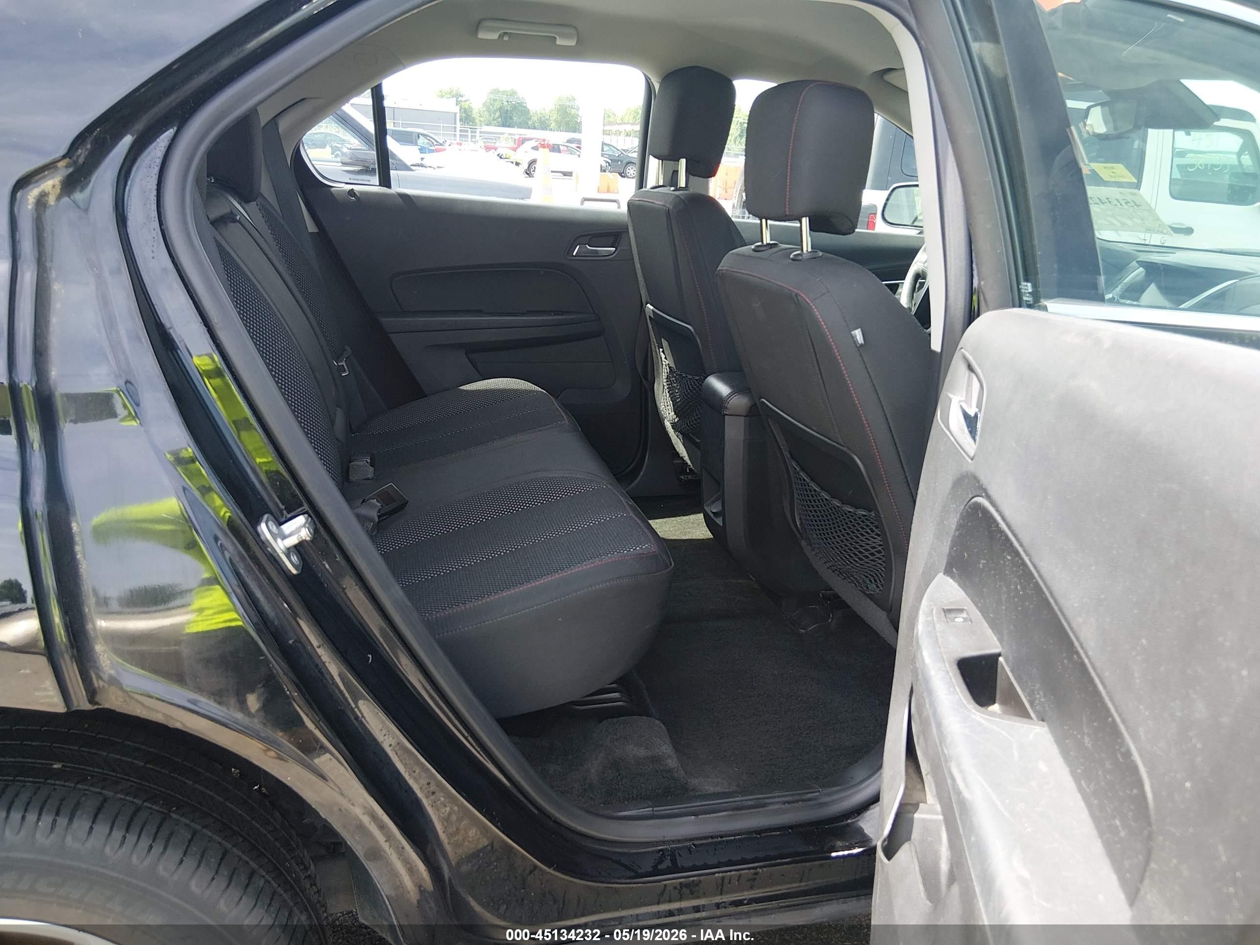 2017 Chevrolet Equinox Ls Black vin: 2GNALBEK7H1552538