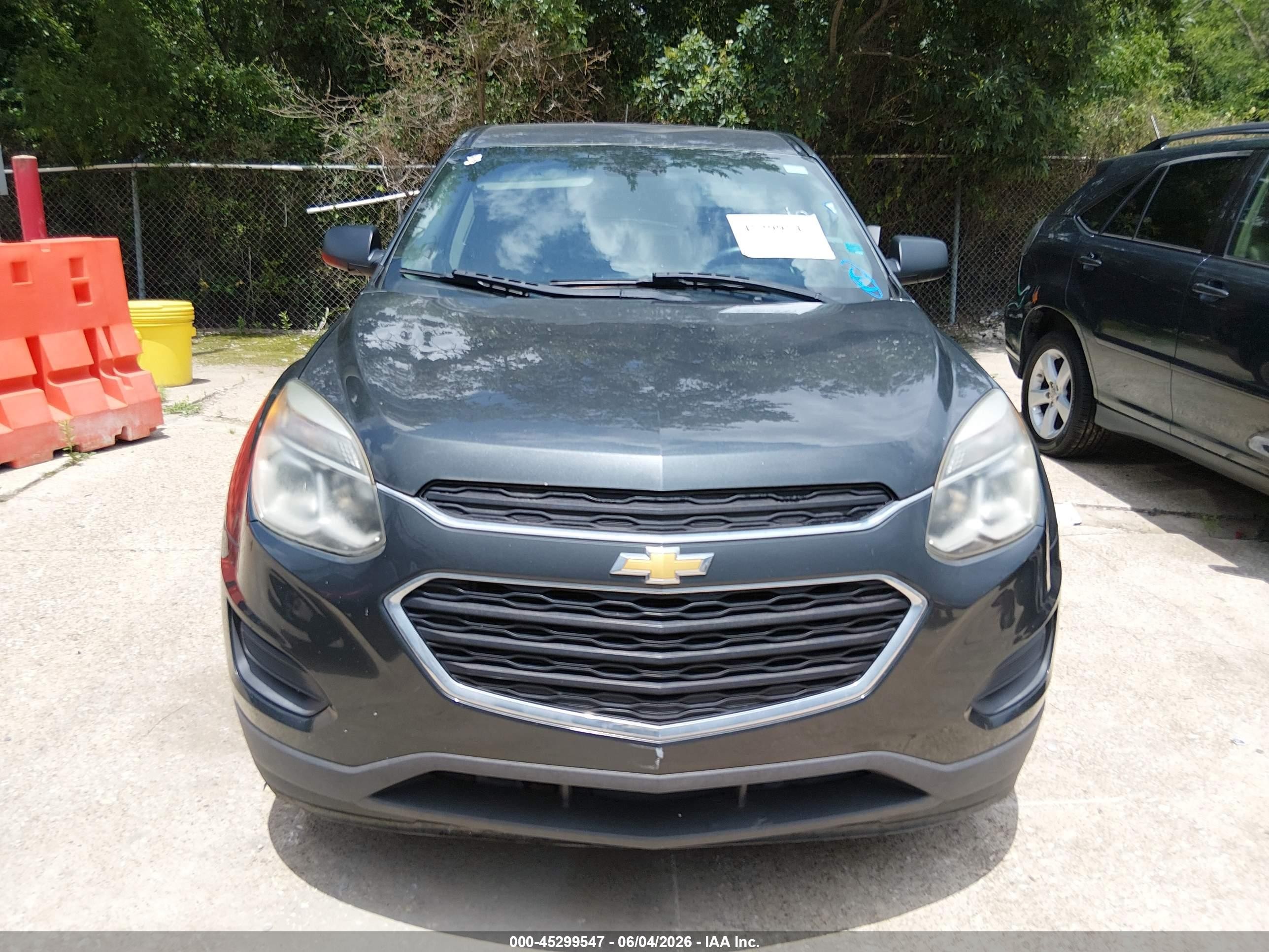 2017 Chevrolet Equinox Ls Blue vin: 2GNALBEK7H1562390