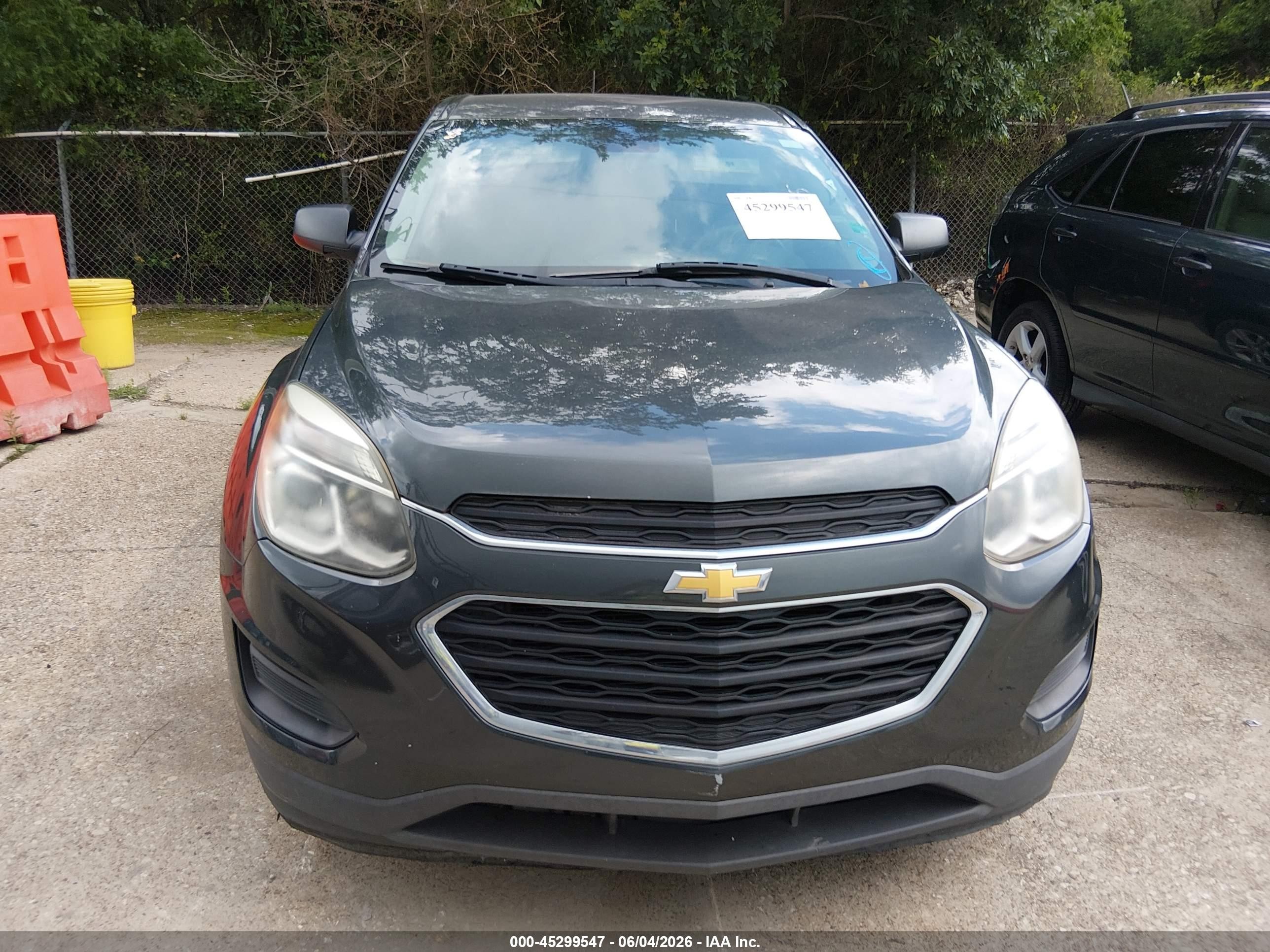 2017 Chevrolet Equinox Ls Blue vin: 2GNALBEK7H1562390