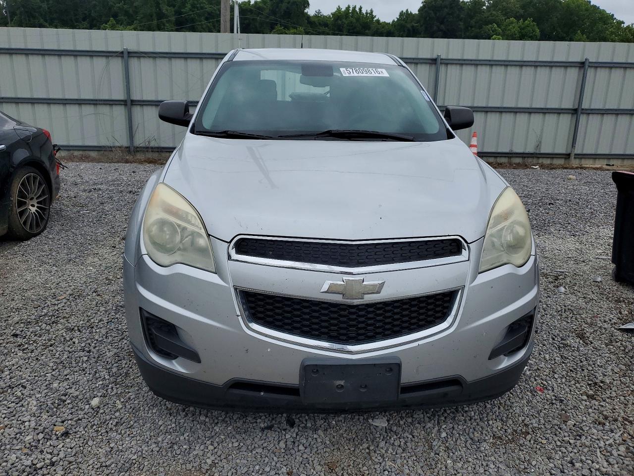 2012 Chevrolet Equinox Ls Silver vin: 2GNALBEK8C1242102