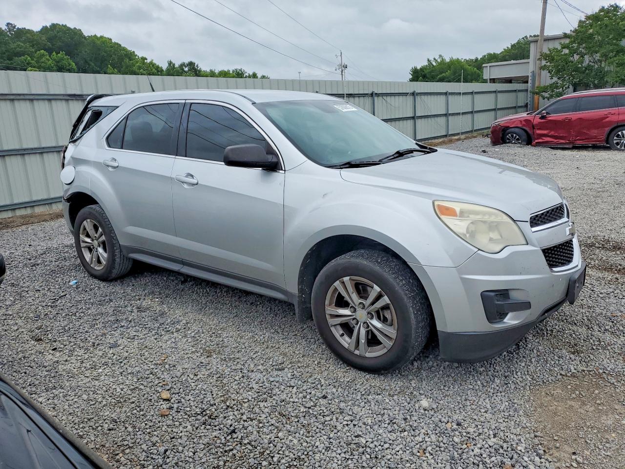 2012 Chevrolet Equinox Ls Silver vin: 2GNALBEK8C1242102