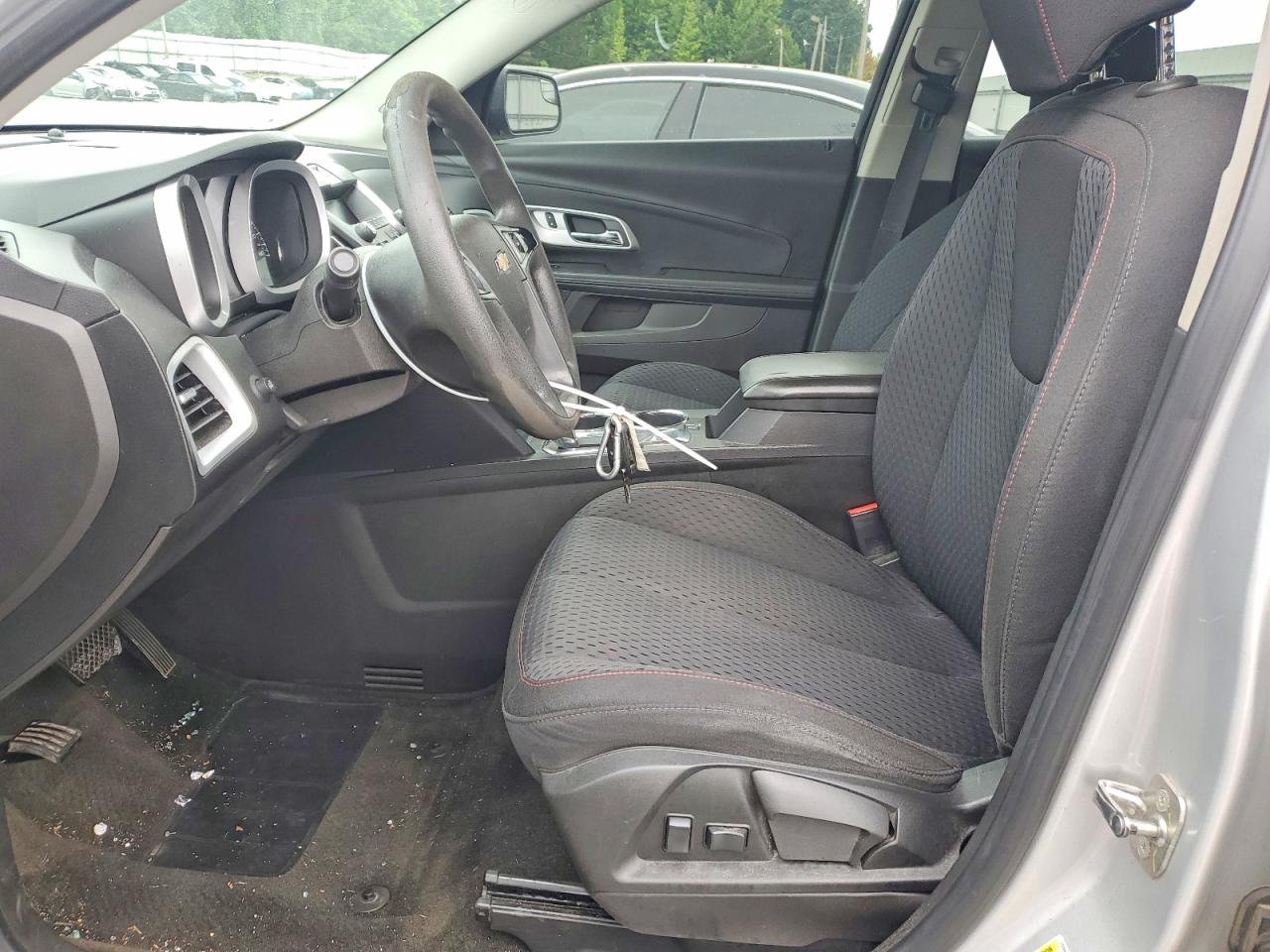 2012 Chevrolet Equinox Ls Silver vin: 2GNALBEK8C1242102