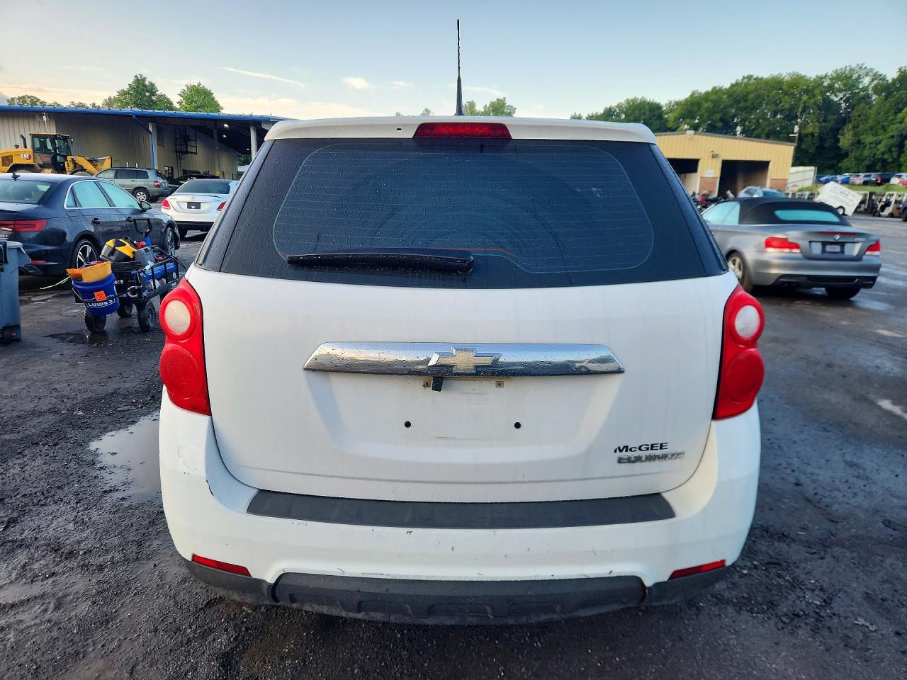 2012 Chevrolet Equinox Ls White vin: 2GNALBEK8C1266092