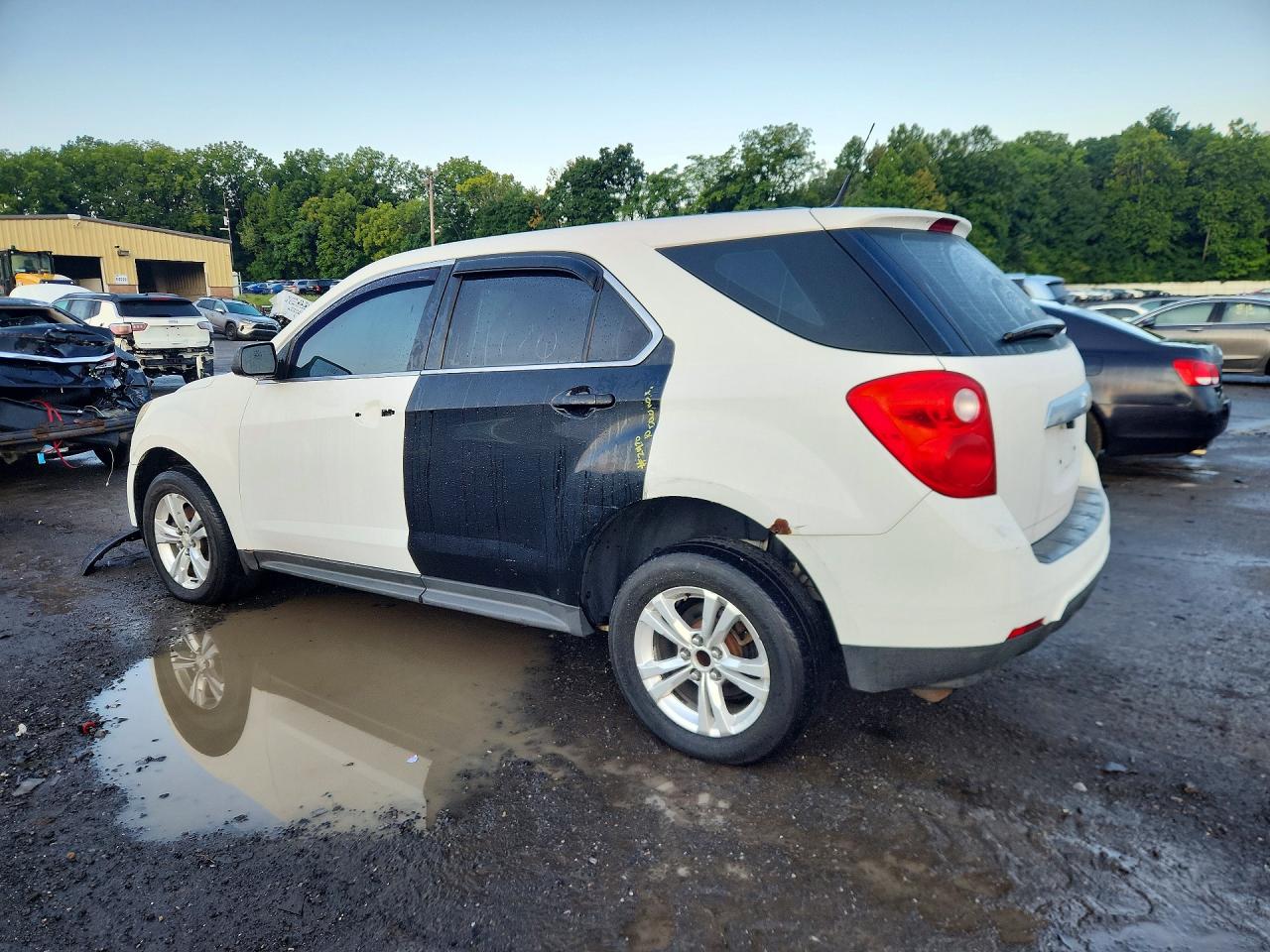 2012 Chevrolet Equinox Ls White vin: 2GNALBEK8C1266092