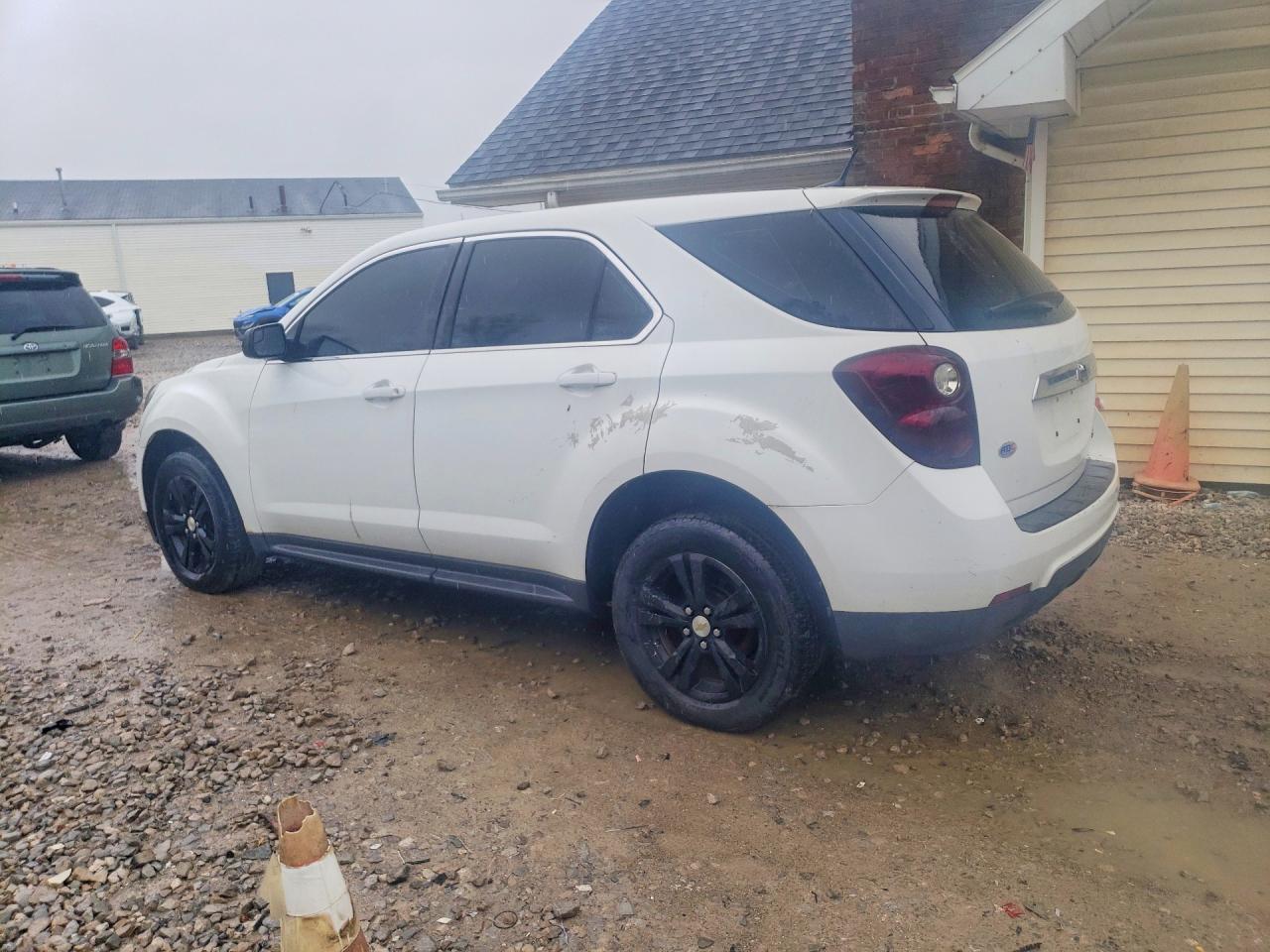 2012 Chevrolet Equinox Ls Белый vin: 2GNALBEK8C1292269