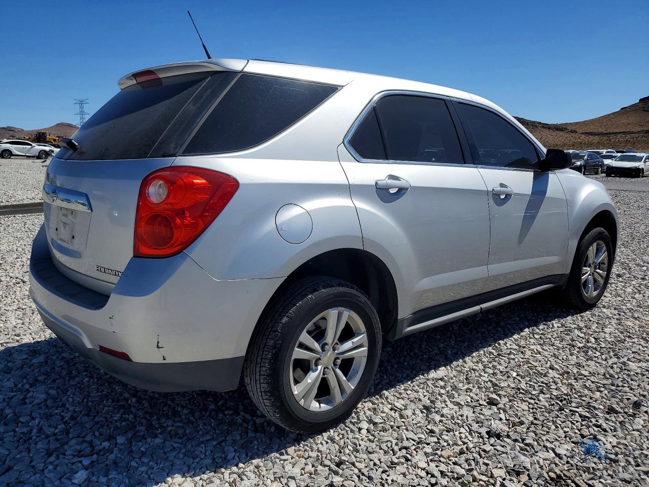 2012 Chevrolet Equinox Ls Silver vin: 2GNALBEK8C1298363