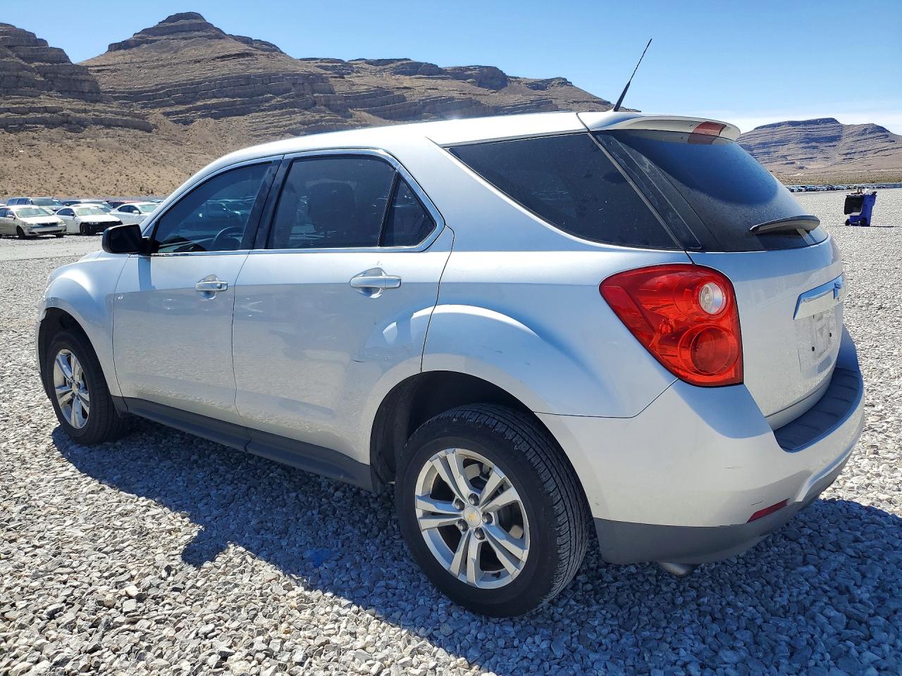 2012 Chevrolet Equinox Ls Silver vin: 2GNALBEK8C1298363