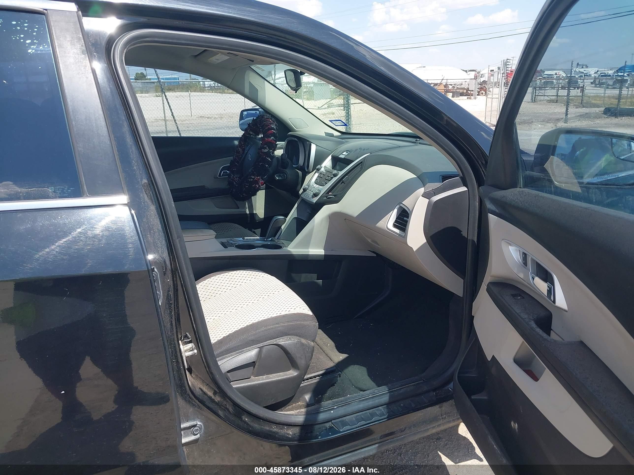 2012 Chevrolet Equinox Ls Черный vin: 2GNALBEK8C1337436