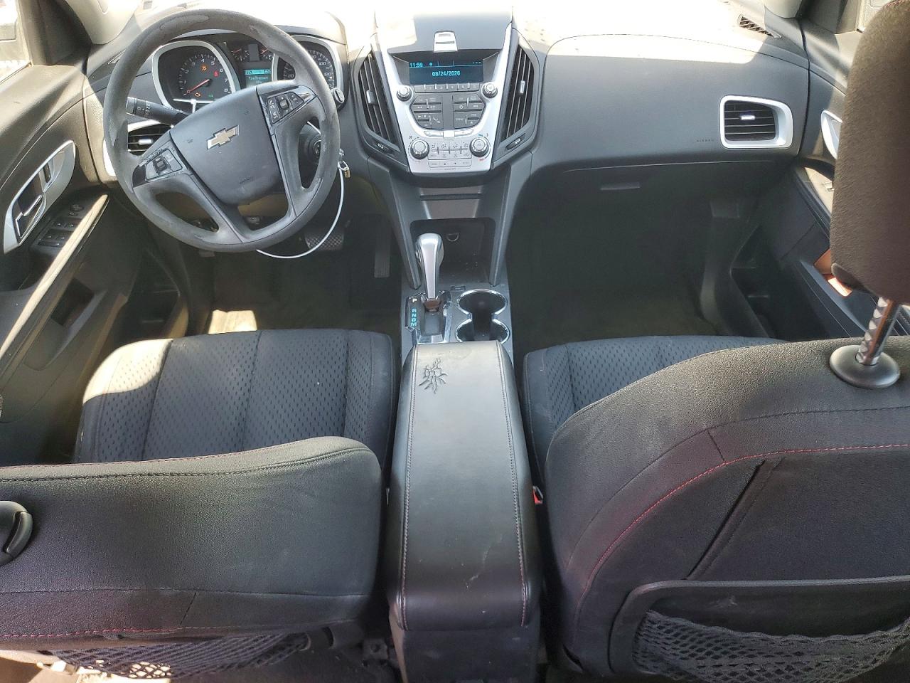 2013 Chevrolet Equinox Ls White vin: 2GNALBEK8D1140381