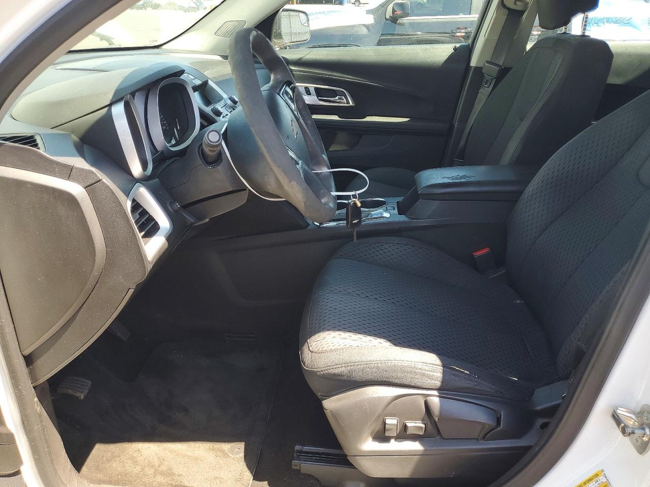 2013 Chevrolet Equinox Ls White vin: 2GNALBEK8D1140381