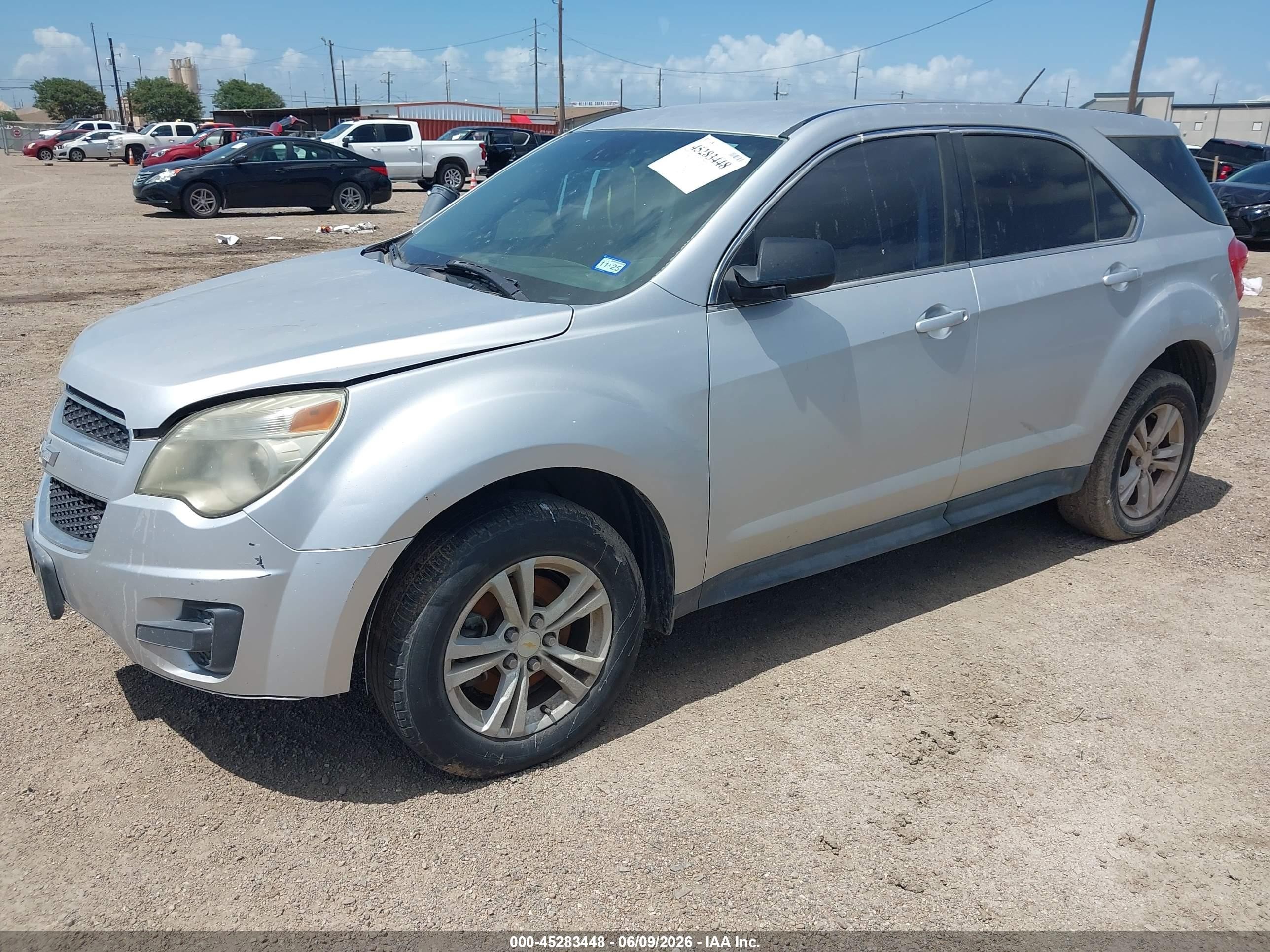 2013 Chevrolet Equinox Ls Silver vin: 2GNALBEK8D1229139