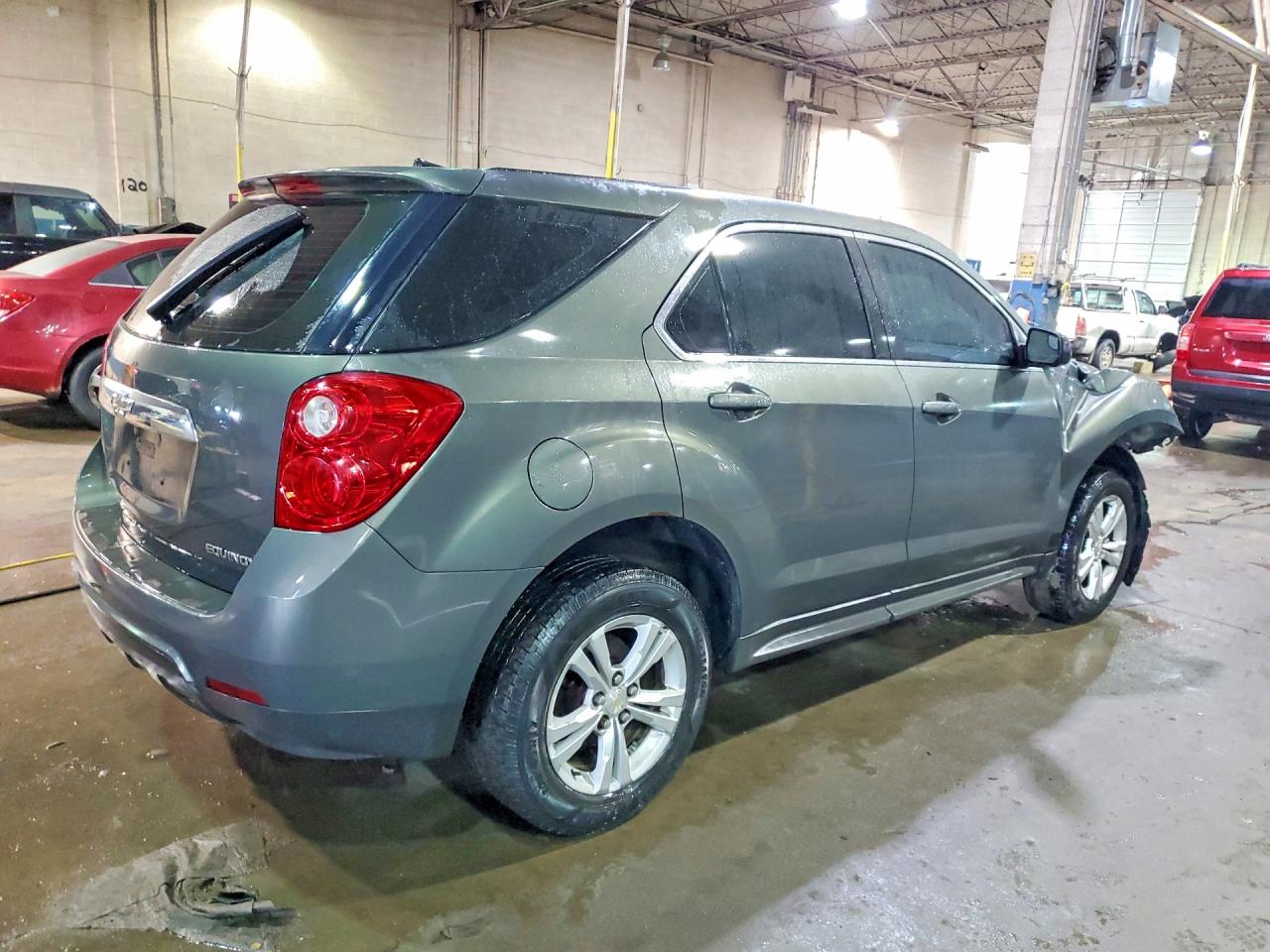 2013 Chevrolet Equinox Ls Gray vin: 2GNALBEK8D6197022