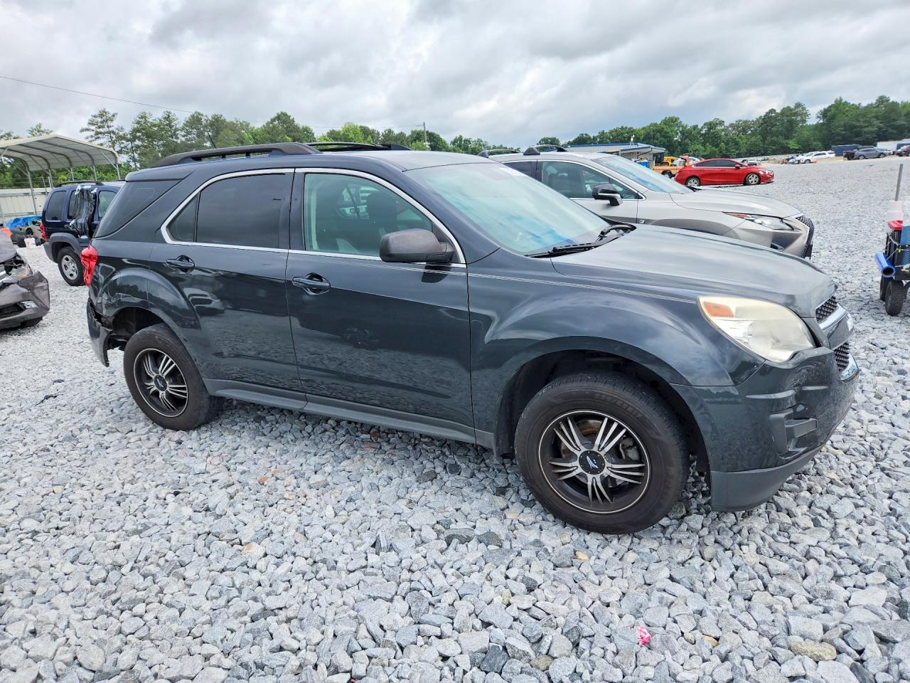 2013 Chevrolet Equinox Ls Black vin: 2GNALBEK8D6205295